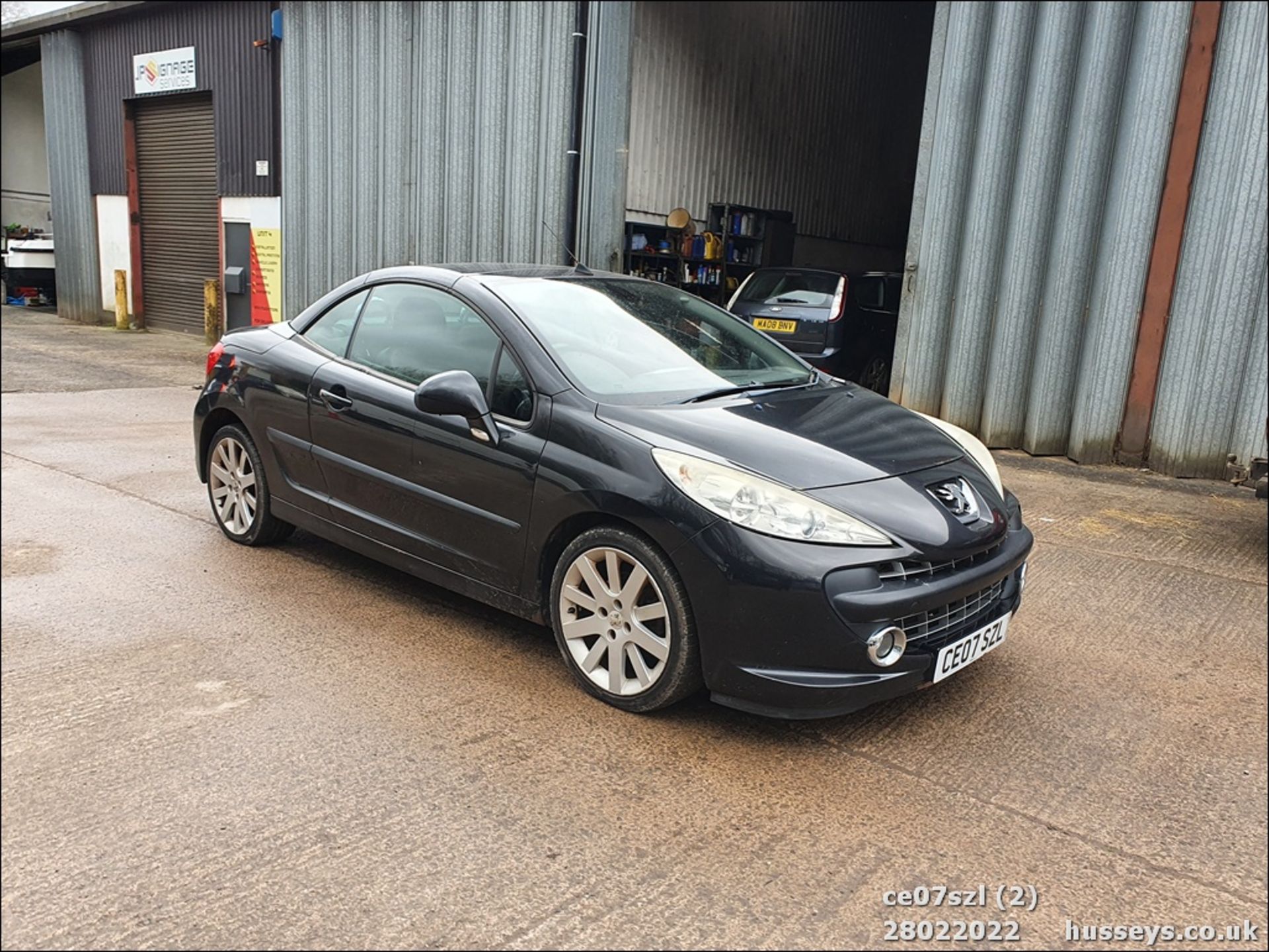 07/07 PEUGEOT 207 GT CC - 1598cc 2dr Convertible (Black, 103k) - Image 3 of 42