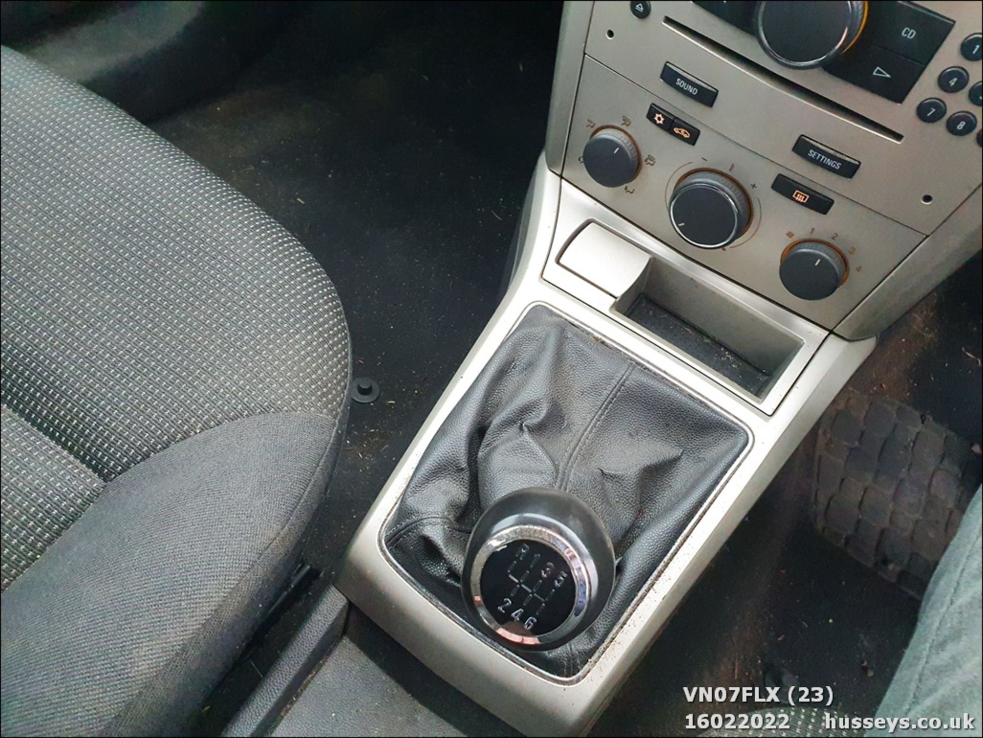 07/07 VAUXHALL ASTRA LIFE CDTI - 1248cc 5dr Hatchback (Blue, 185k) - Image 23 of 27