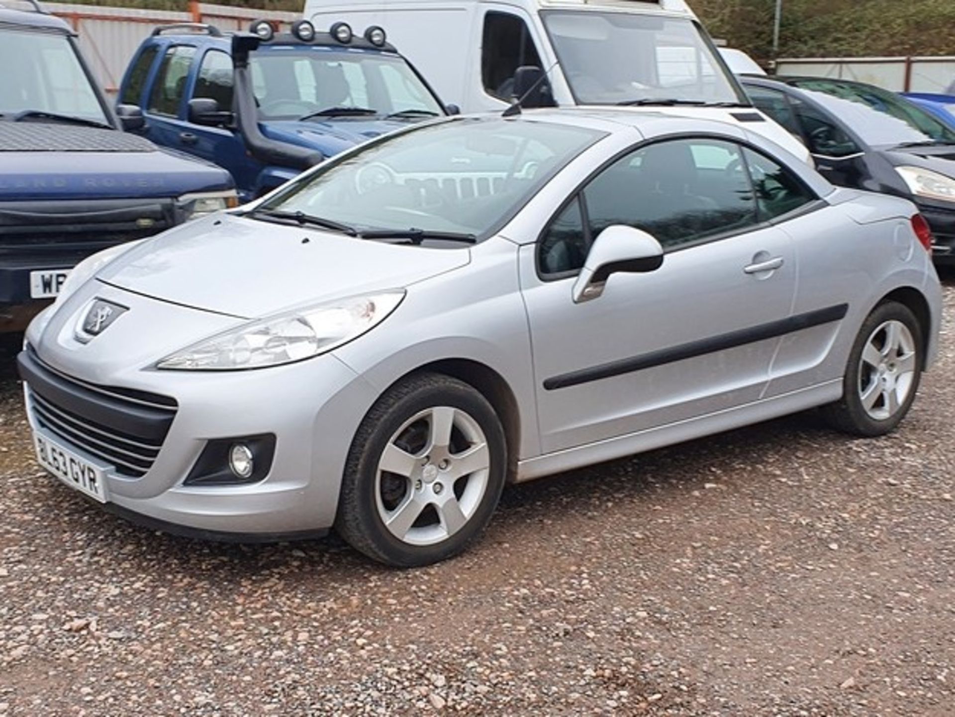 13/63 PEUGEOT 207 CC ACTIVE - 1598cc 2dr Convertible (Silver, 74k)