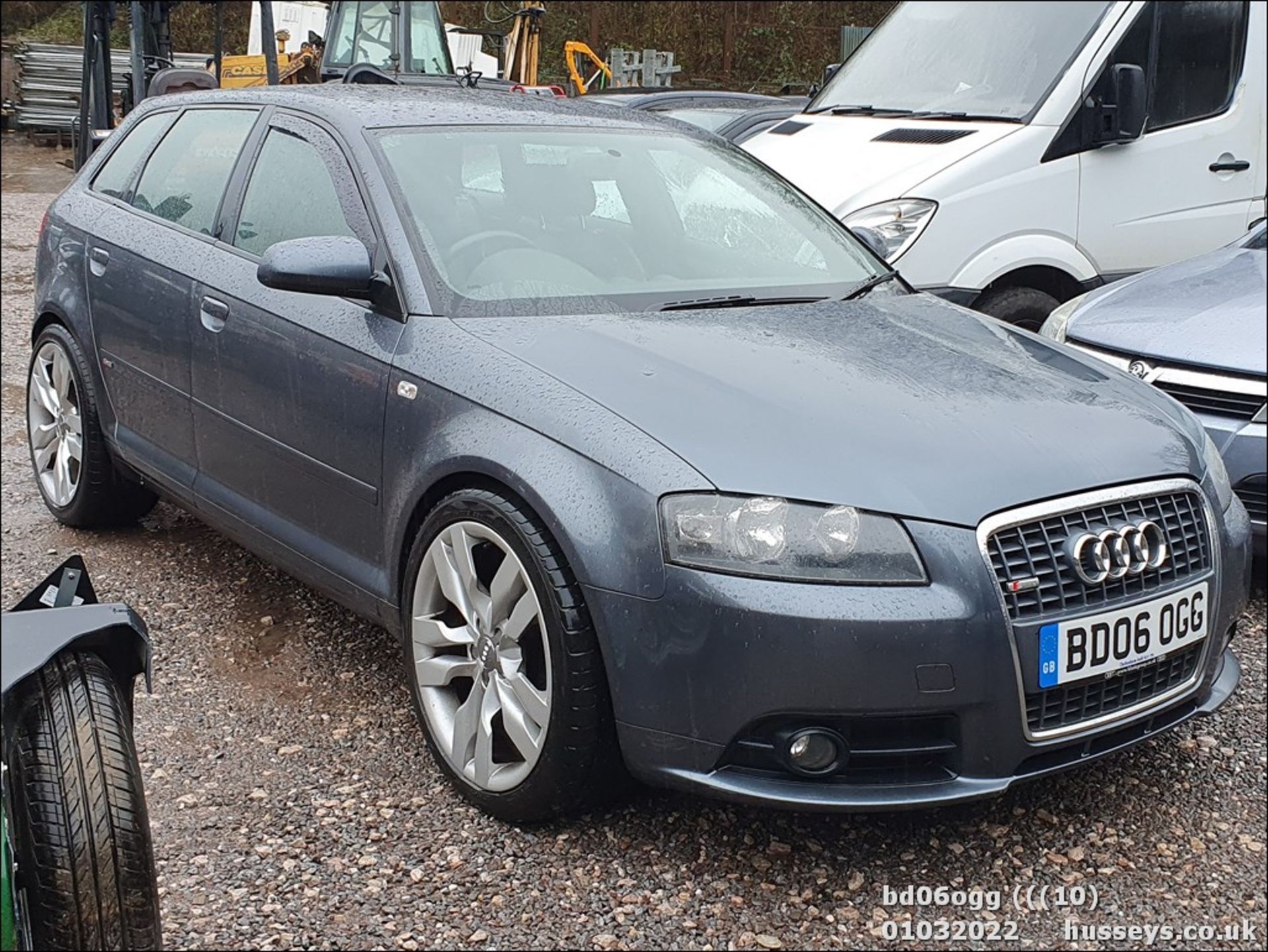 06/06 AUDI A3 TDI S LINE AUTO - 1968cc 5dr Hatchback (Grey)