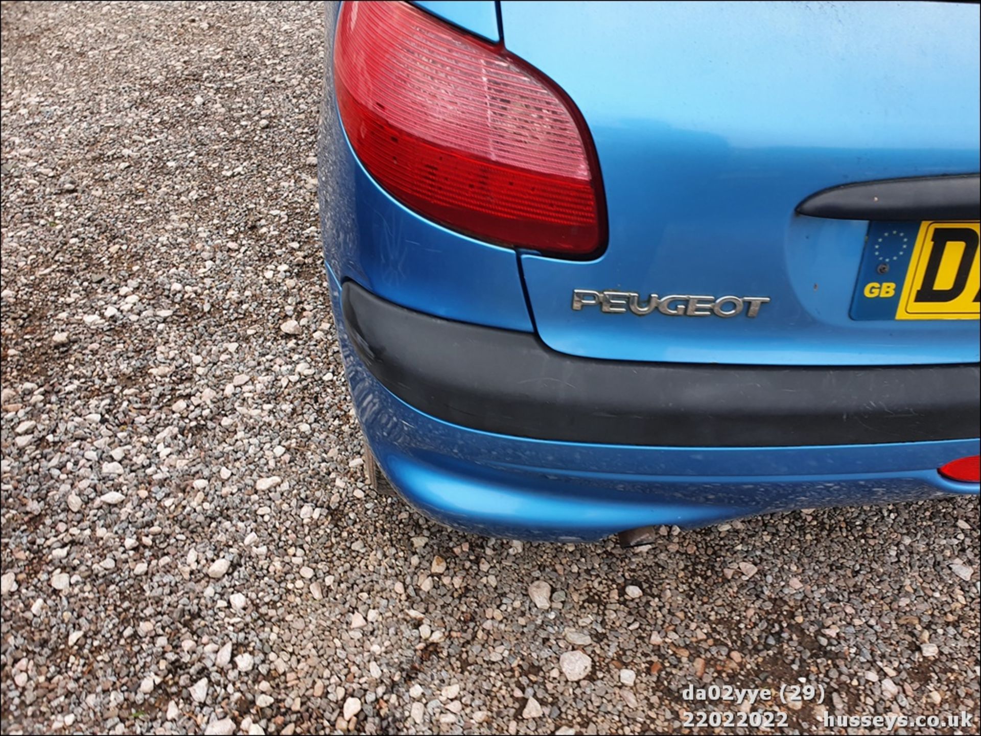 02/02 PEUGEOT 206 STYLE HDI - 1398cc 3dr Hatchback (Blue, 103k) - Image 29 of 38