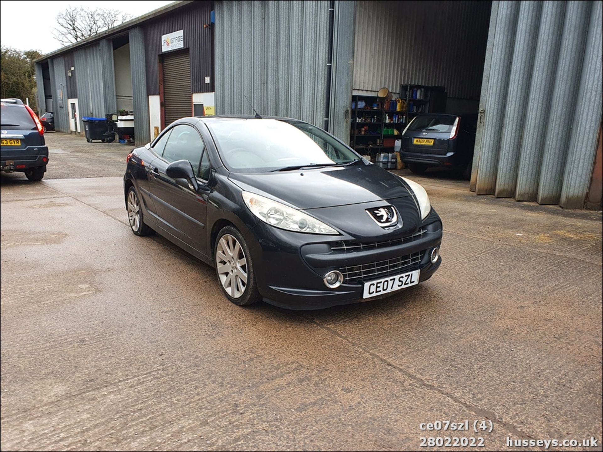 07/07 PEUGEOT 207 GT CC - 1598cc 2dr Convertible (Black, 103k) - Image 4 of 42