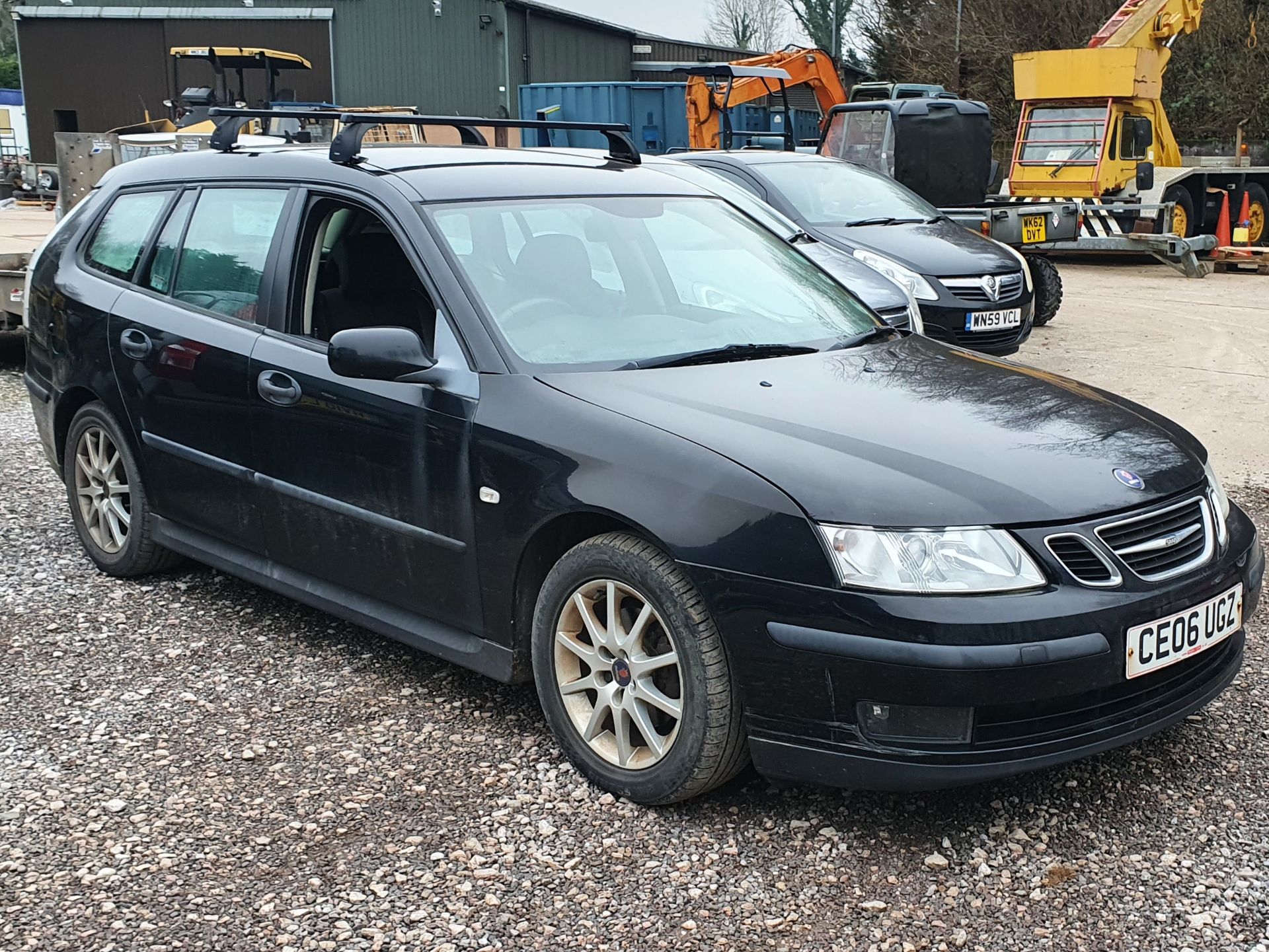 06/06 SAAB 9-3 LINEAR SPORT DT - 1910cc 5dr Estate (Black, 94k) - Image 40 of 40