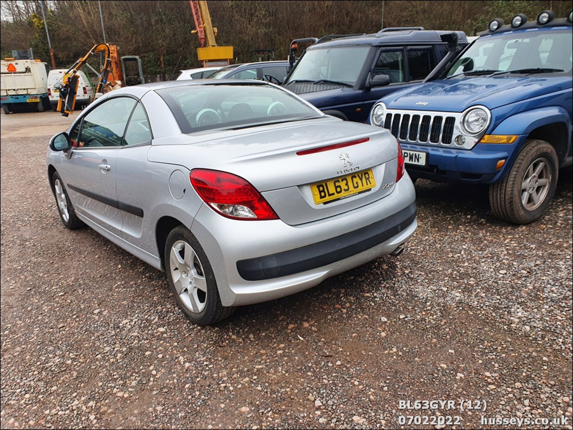 13/63 PEUGEOT 207 CC ACTIVE - 1598cc 2dr Convertible (Silver, 74k) - Image 11 of 19