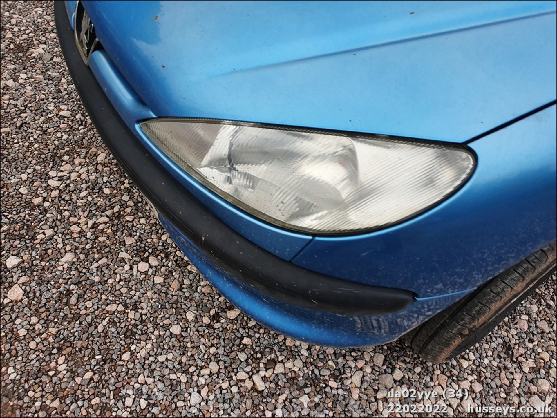 02/02 PEUGEOT 206 STYLE HDI - 1398cc 3dr Hatchback (Blue, 103k) - Image 34 of 38