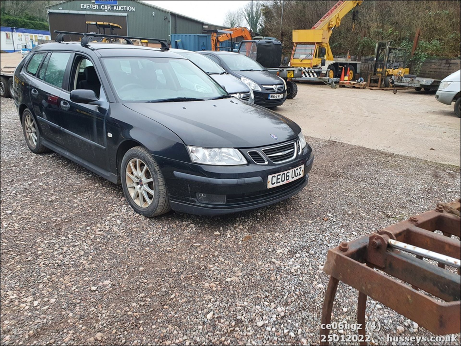 06/06 SAAB 9-3 LINEAR SPORT DT - 1910cc 5dr Estate (Black, 94k) - Image 4 of 40