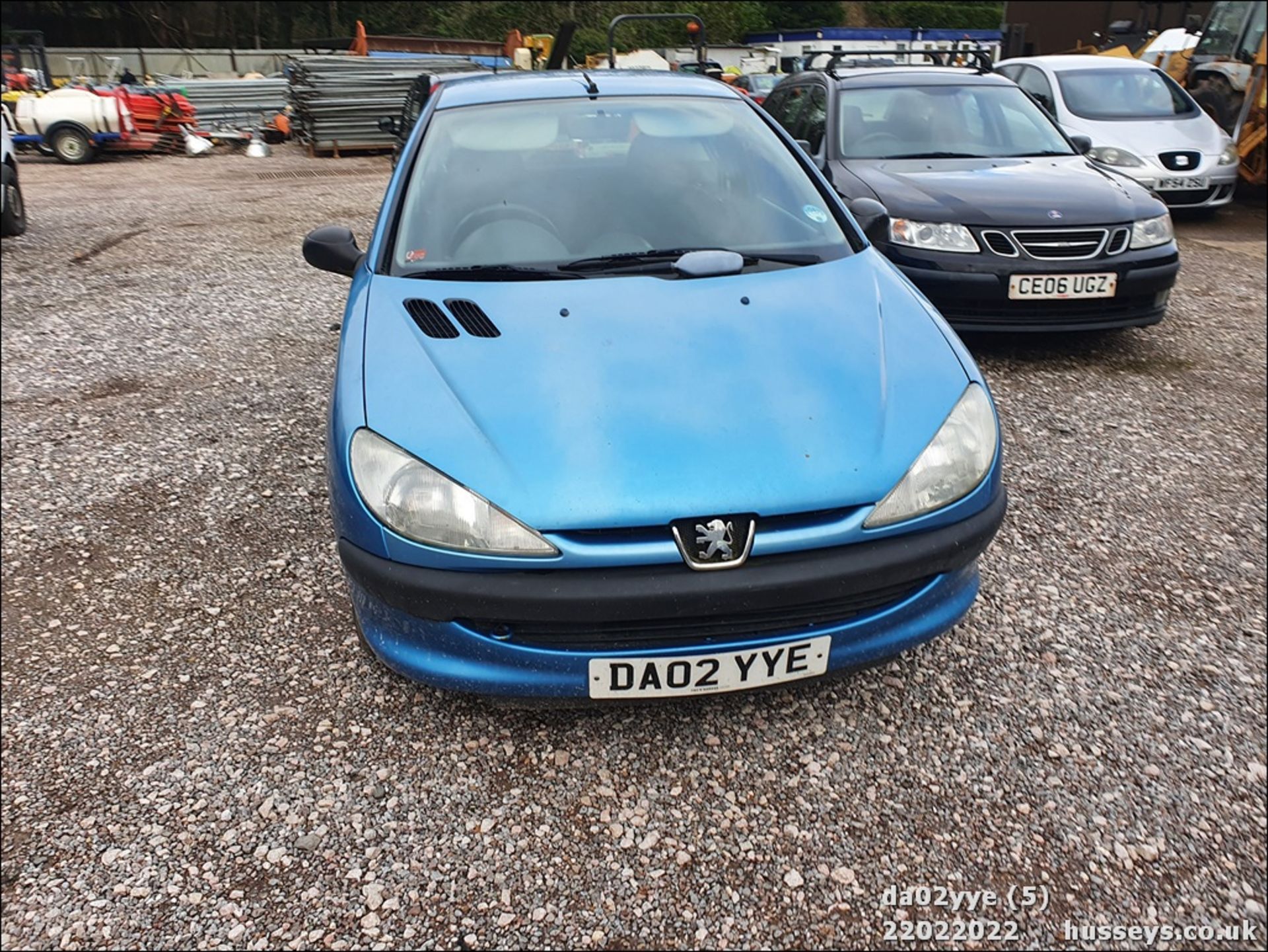 02/02 PEUGEOT 206 STYLE HDI - 1398cc 3dr Hatchback (Blue, 103k) - Image 5 of 38