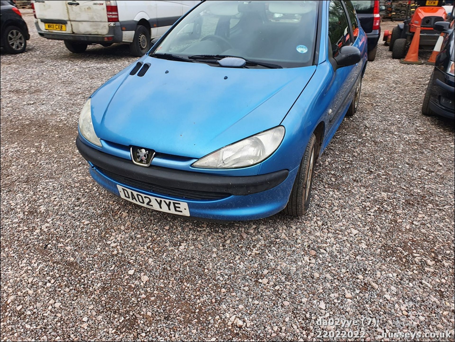 02/02 PEUGEOT 206 STYLE HDI - 1398cc 3dr Hatchback (Blue, 103k) - Image 7 of 38