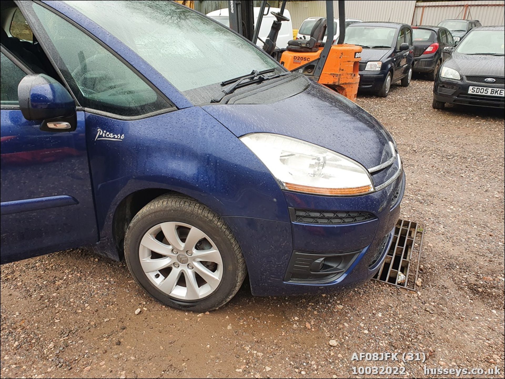 08/08 CITROEN C4 PICASSO 5 VTR+ - 1798cc 5dr MPV (Blue, 94k) - Image 31 of 34