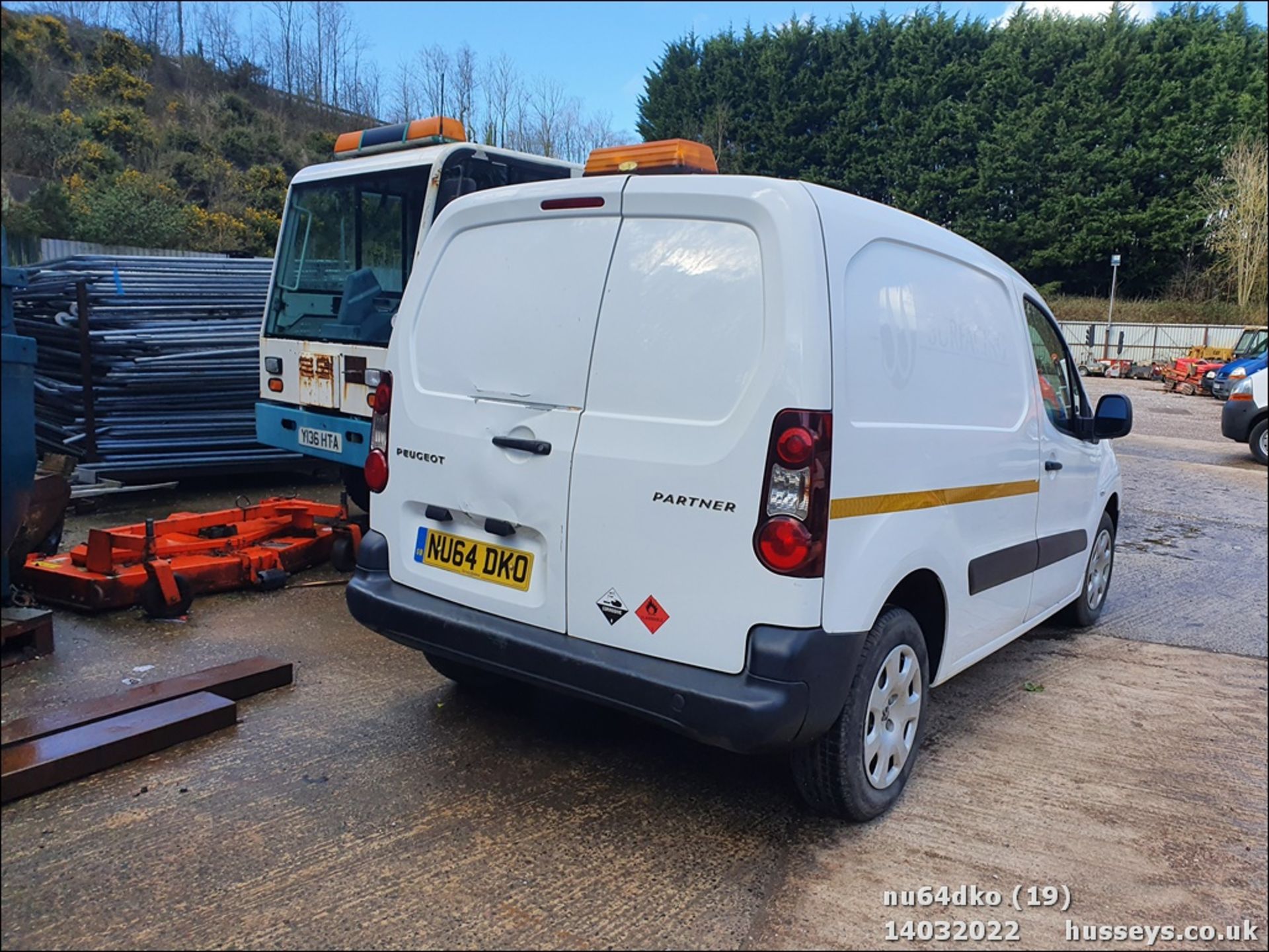 14/64 PEUGEOT PARTNER 850 S L1 HDI - 1560cc Van (White) - Image 19 of 30