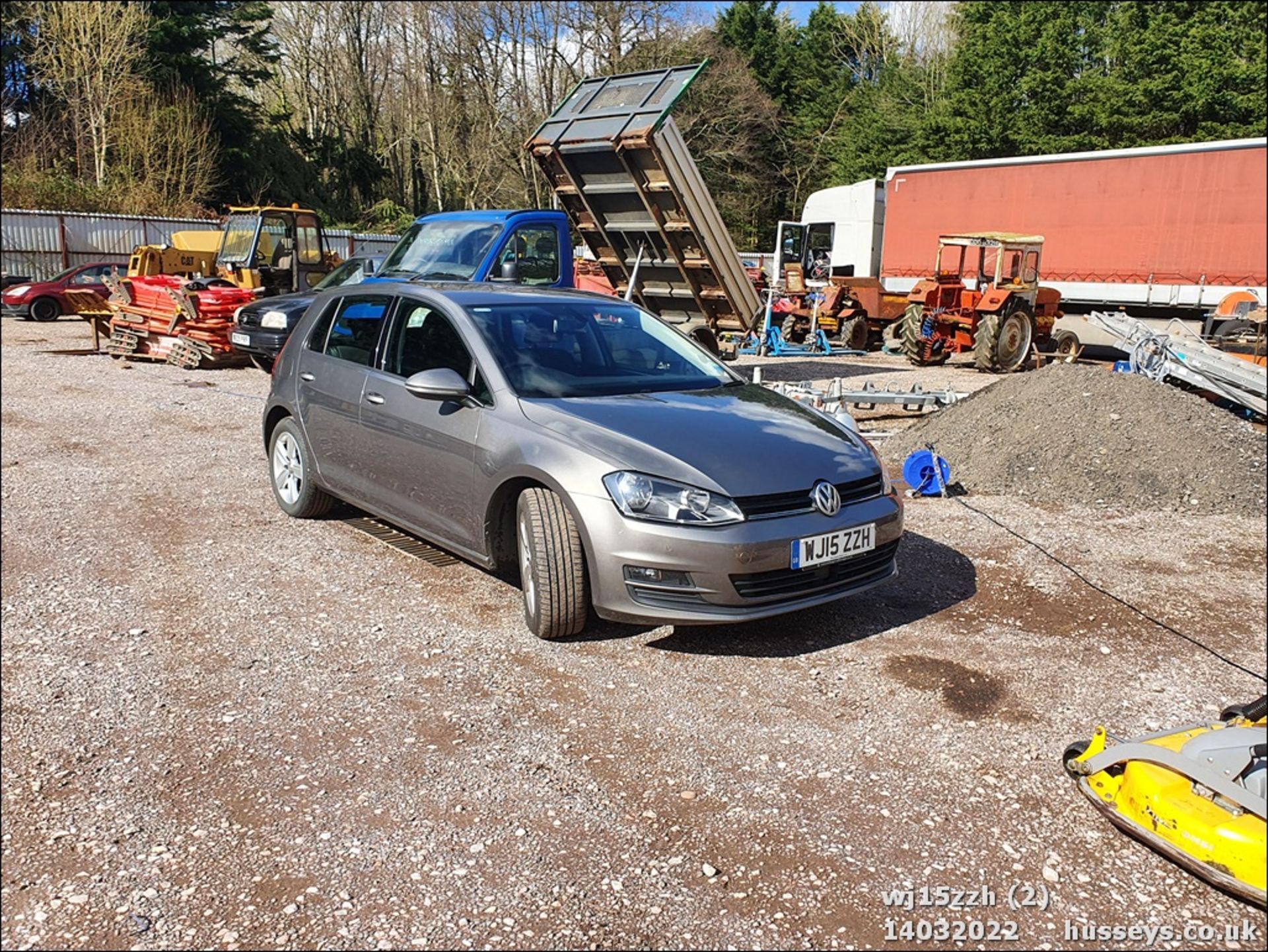 15/15 VOLKSWAGEN GOLF MATCH TDI BMT - 1598cc 5dr Hatchback (Grey, 77k) - Image 3 of 38