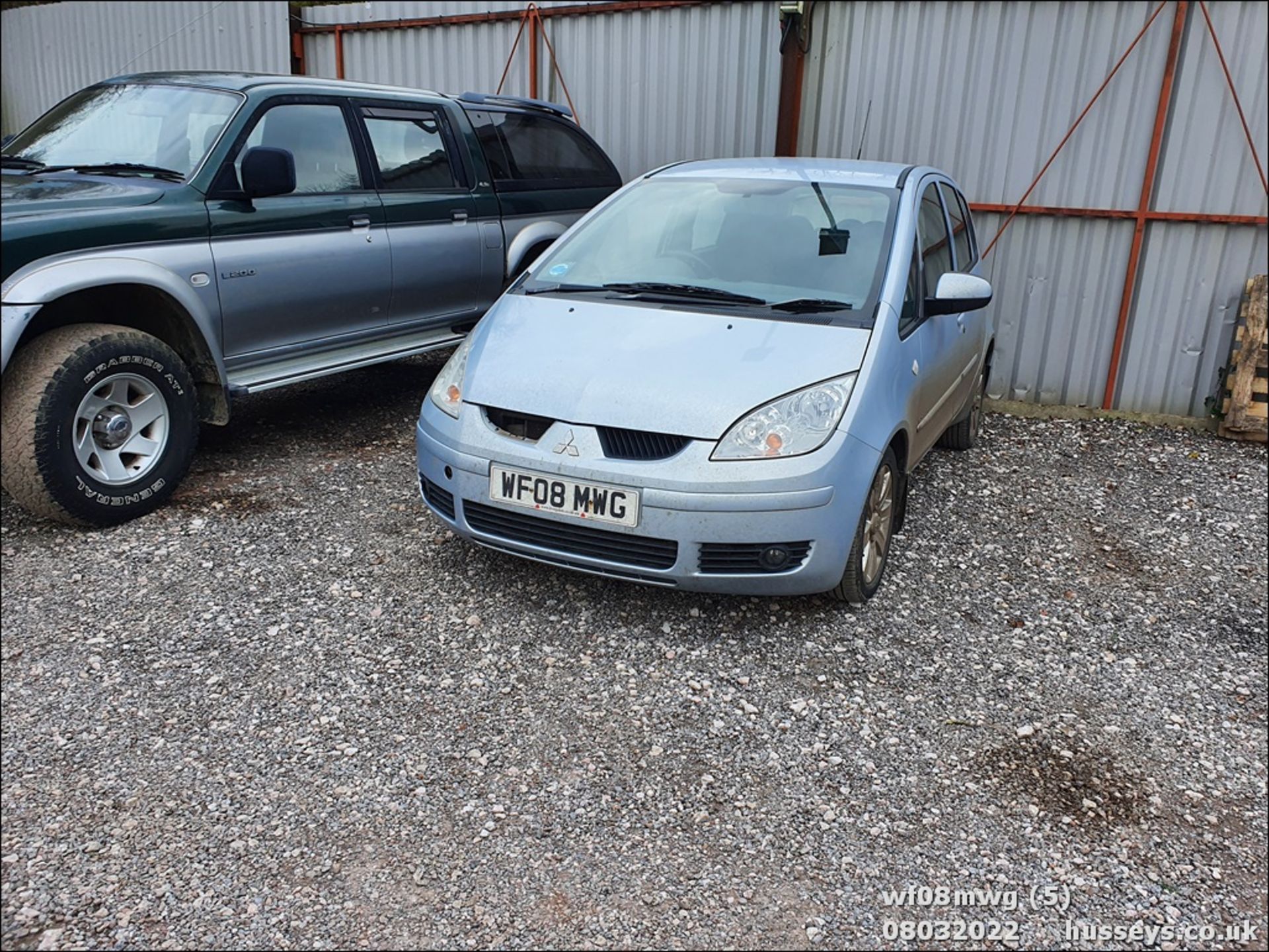 08/08 MITSUBISHI COLT CZ2 DI-D AMT - 1493cc 5dr Hatchback (Blue, 150k) - Image 5 of 29