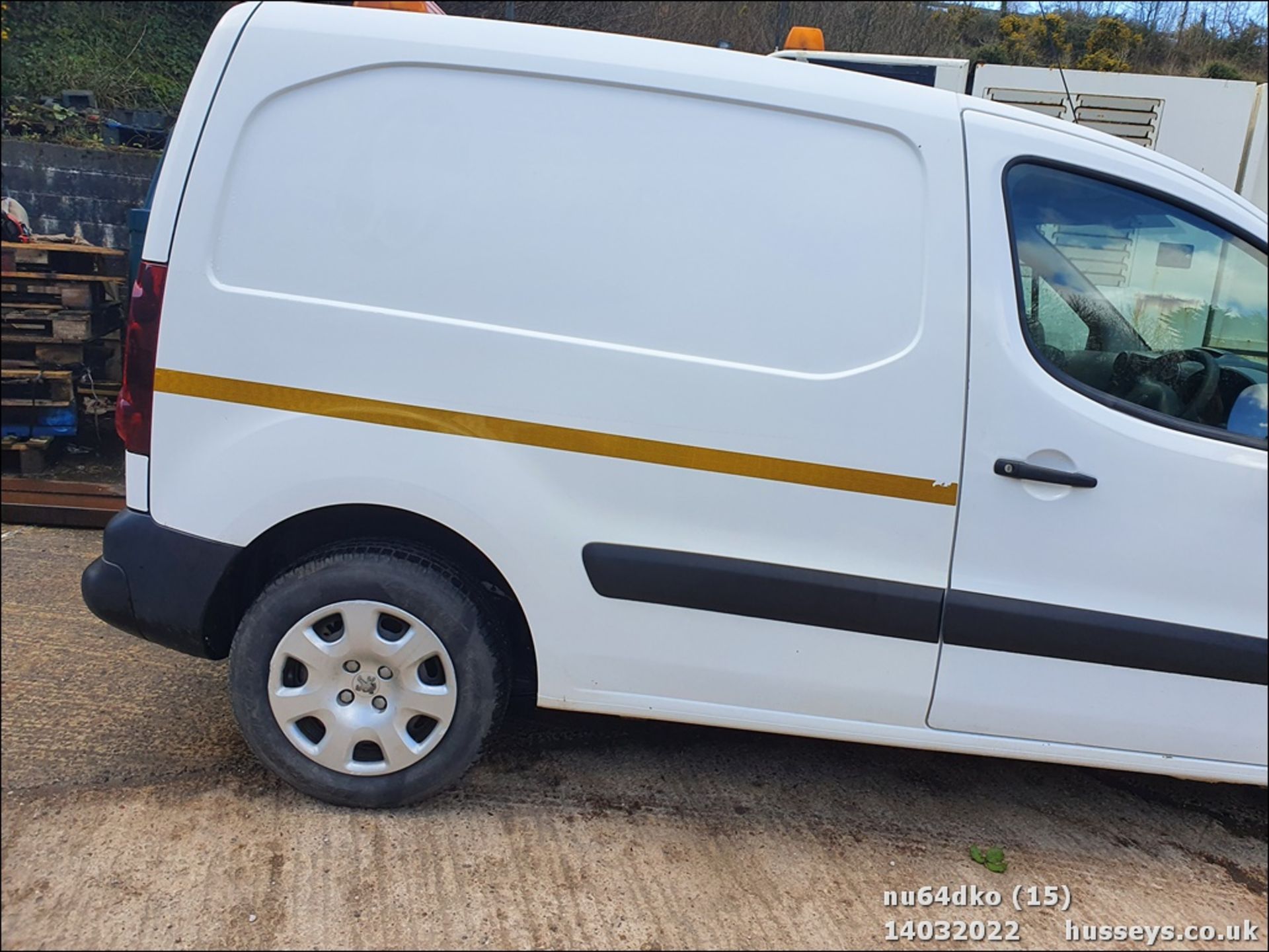 14/64 PEUGEOT PARTNER 850 S L1 HDI - 1560cc Van (White) - Image 15 of 30