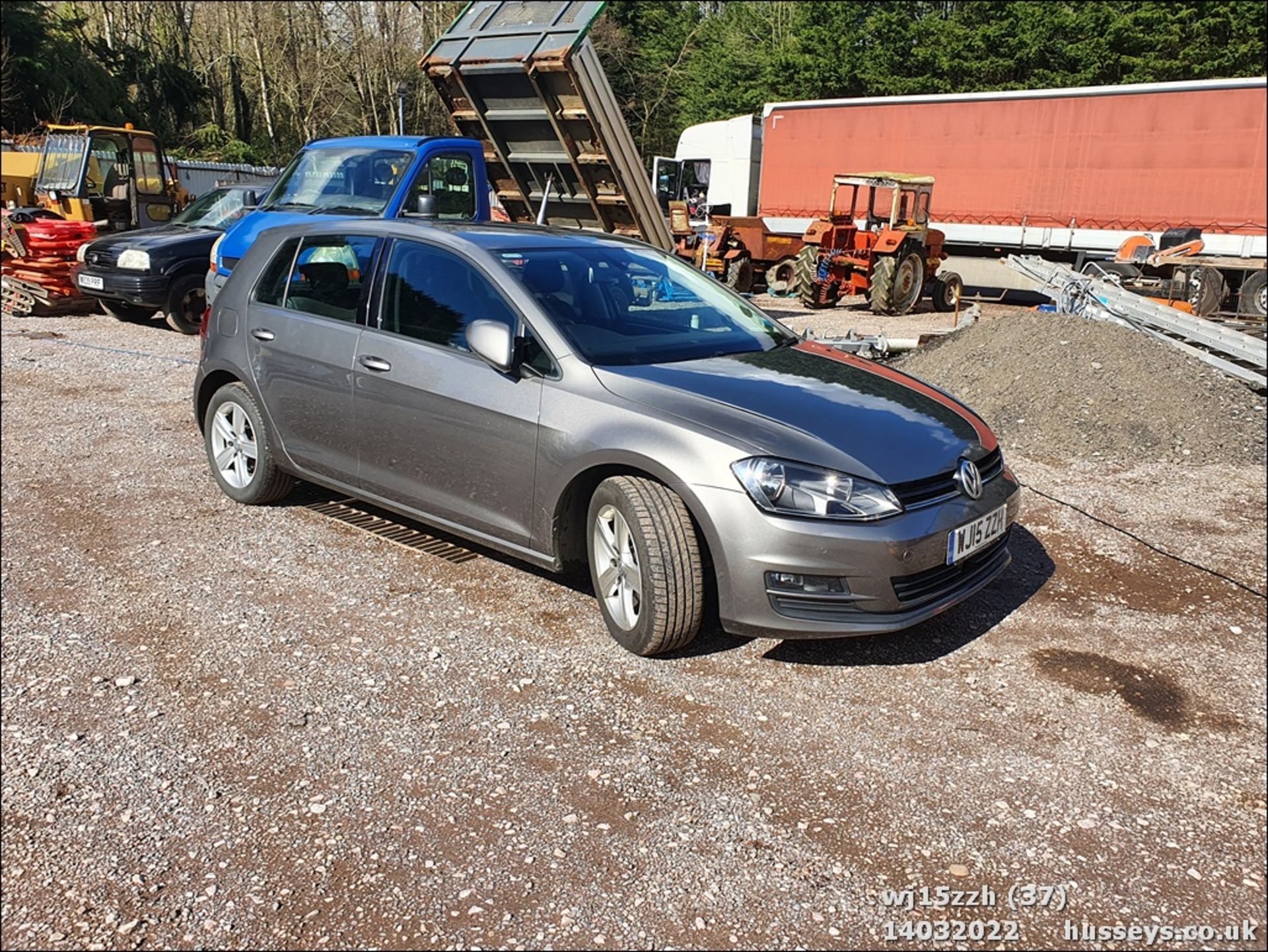 15/15 VOLKSWAGEN GOLF MATCH TDI BMT - 1598cc 5dr Hatchback (Grey, 77k) - Image 38 of 38