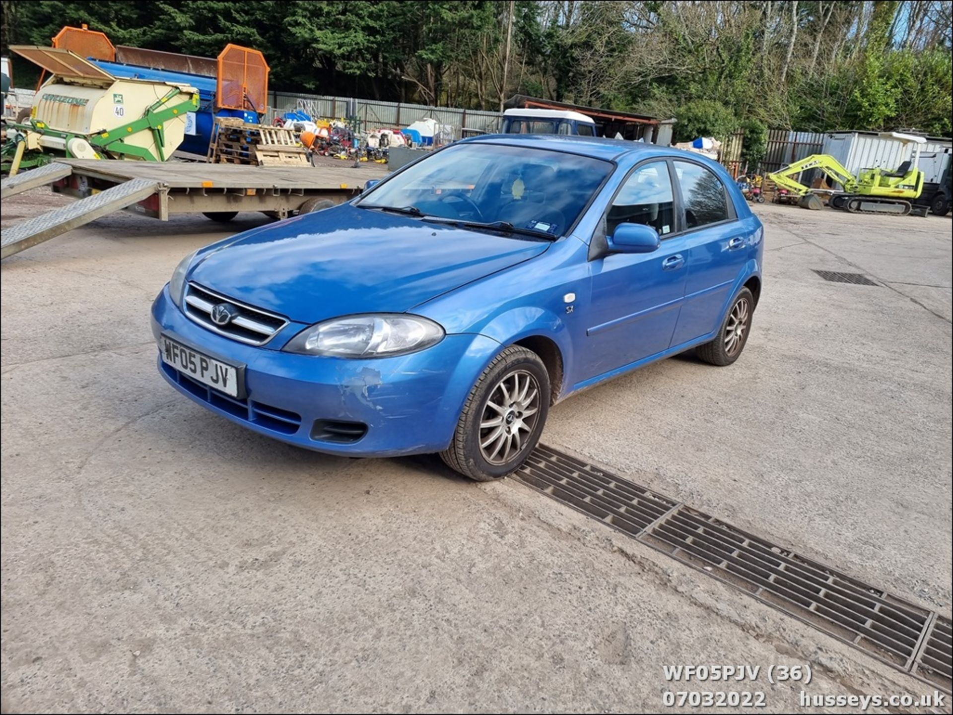 05/05 DAEWOO LACETTI SX - 1598cc 5dr Hatchback (Blue, 80k) - Image 36 of 39