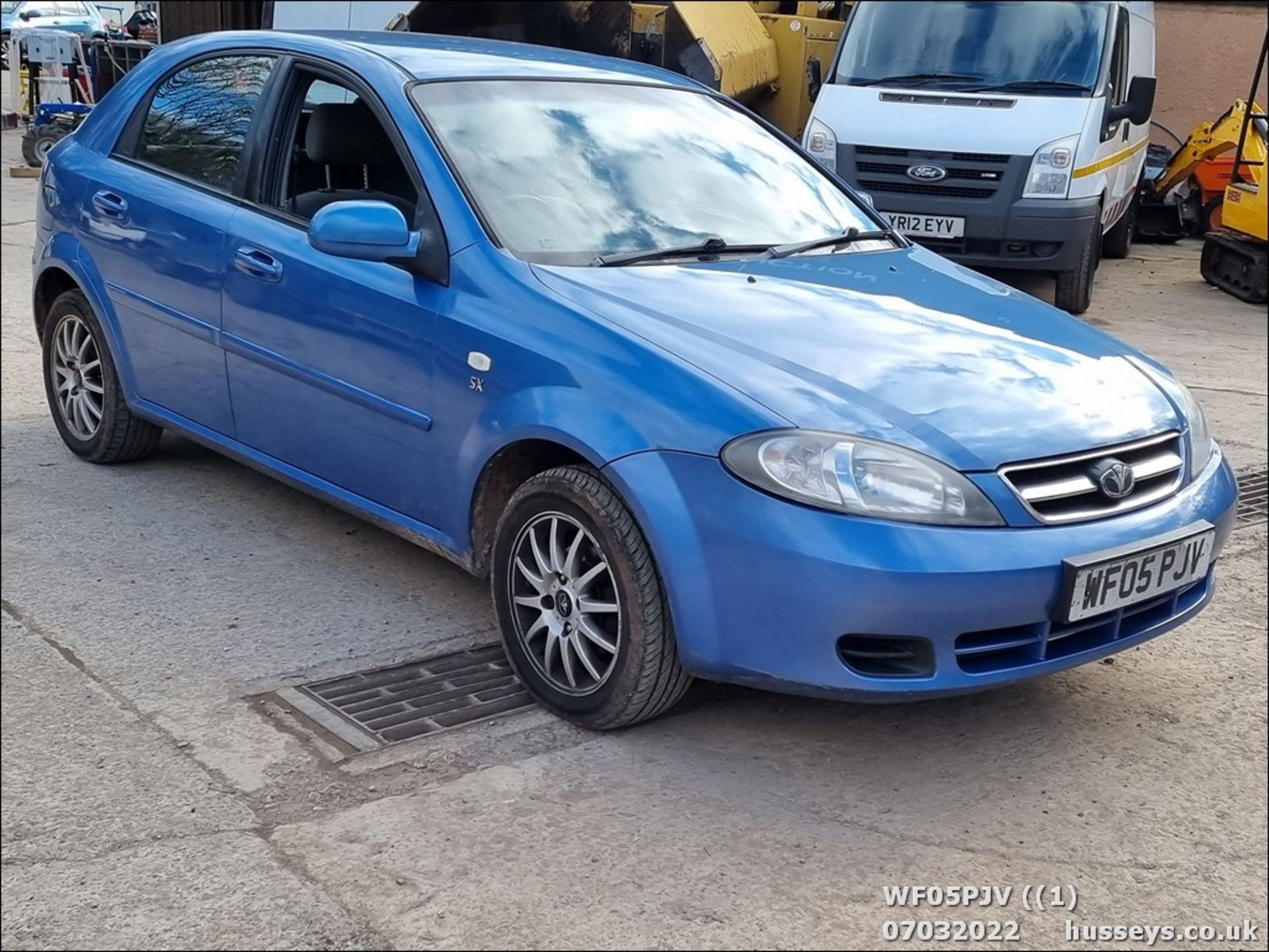 05/05 DAEWOO LACETTI SX - 1598cc 5dr Hatchback (Blue, 80k)