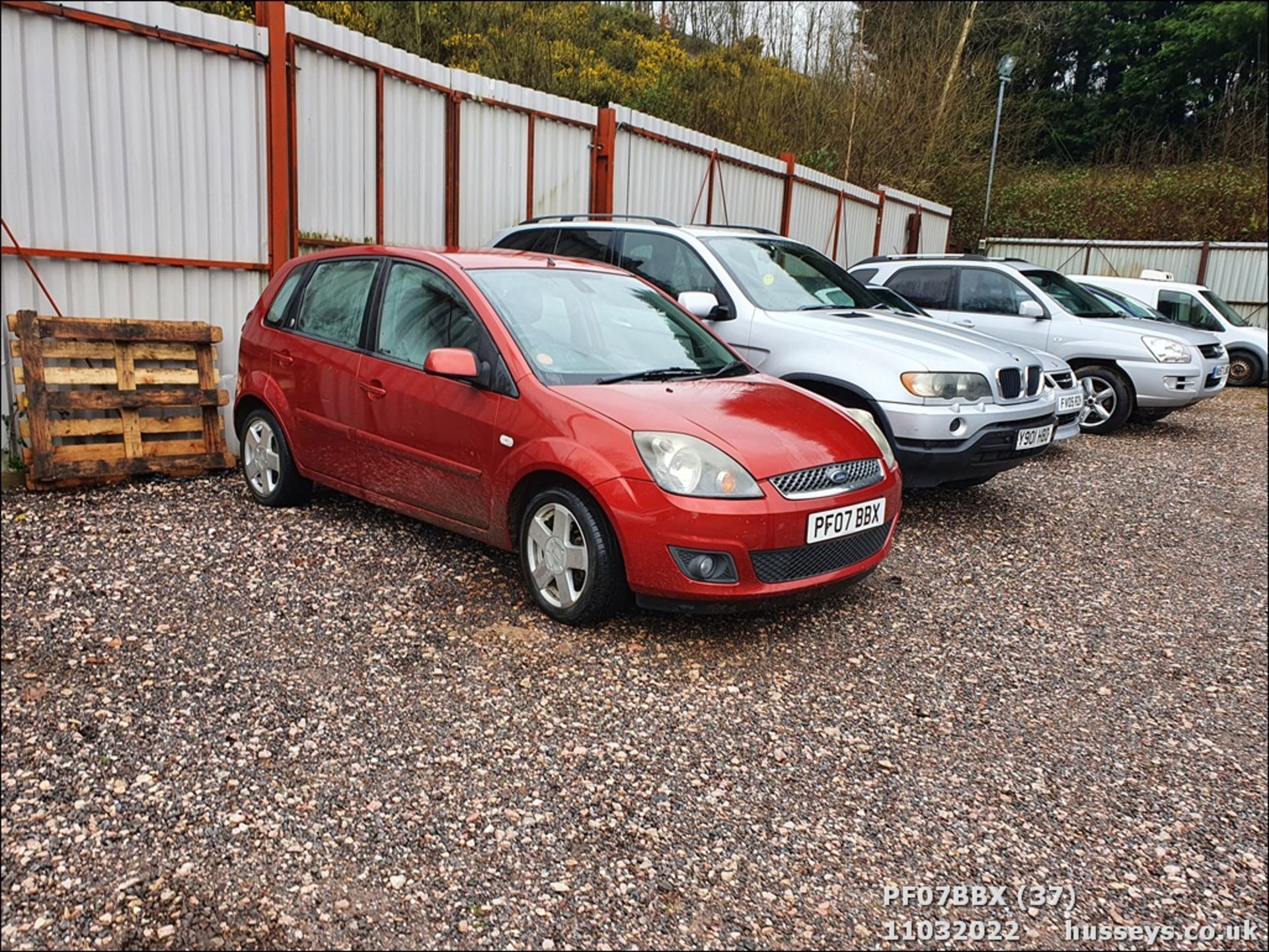 07/07 FORD FIESTA GHIA TDCI - 1399cc 5dr Hatchback (Red, 112k) - Image 37 of 37