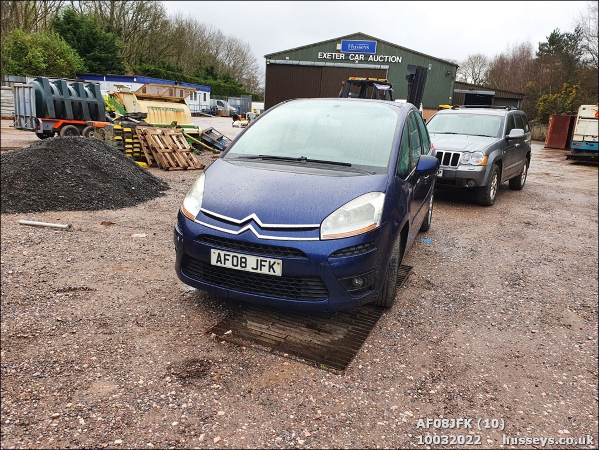 08/08 CITROEN C4 PICASSO 5 VTR+ - 1798cc 5dr MPV (Blue, 94k) - Image 10 of 34