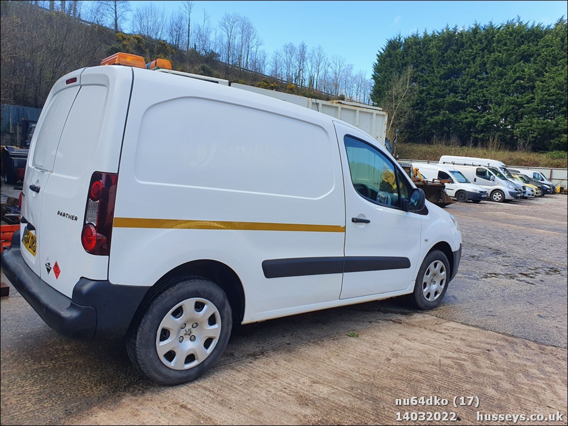 14/64 PEUGEOT PARTNER 850 S L1 HDI - 1560cc Van (White) - Image 17 of 30