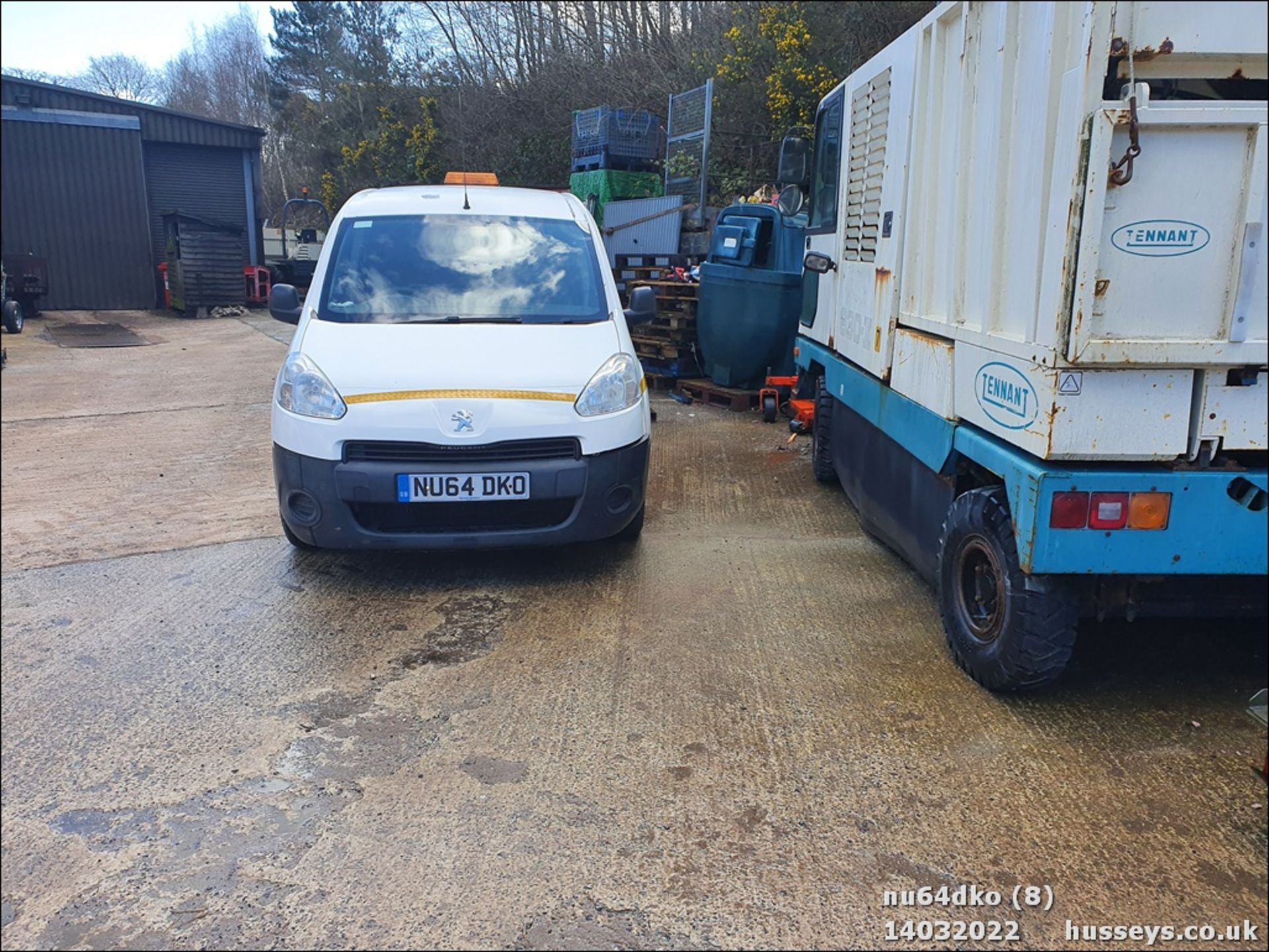 14/64 PEUGEOT PARTNER 850 S L1 HDI - 1560cc Van (White) - Image 8 of 30