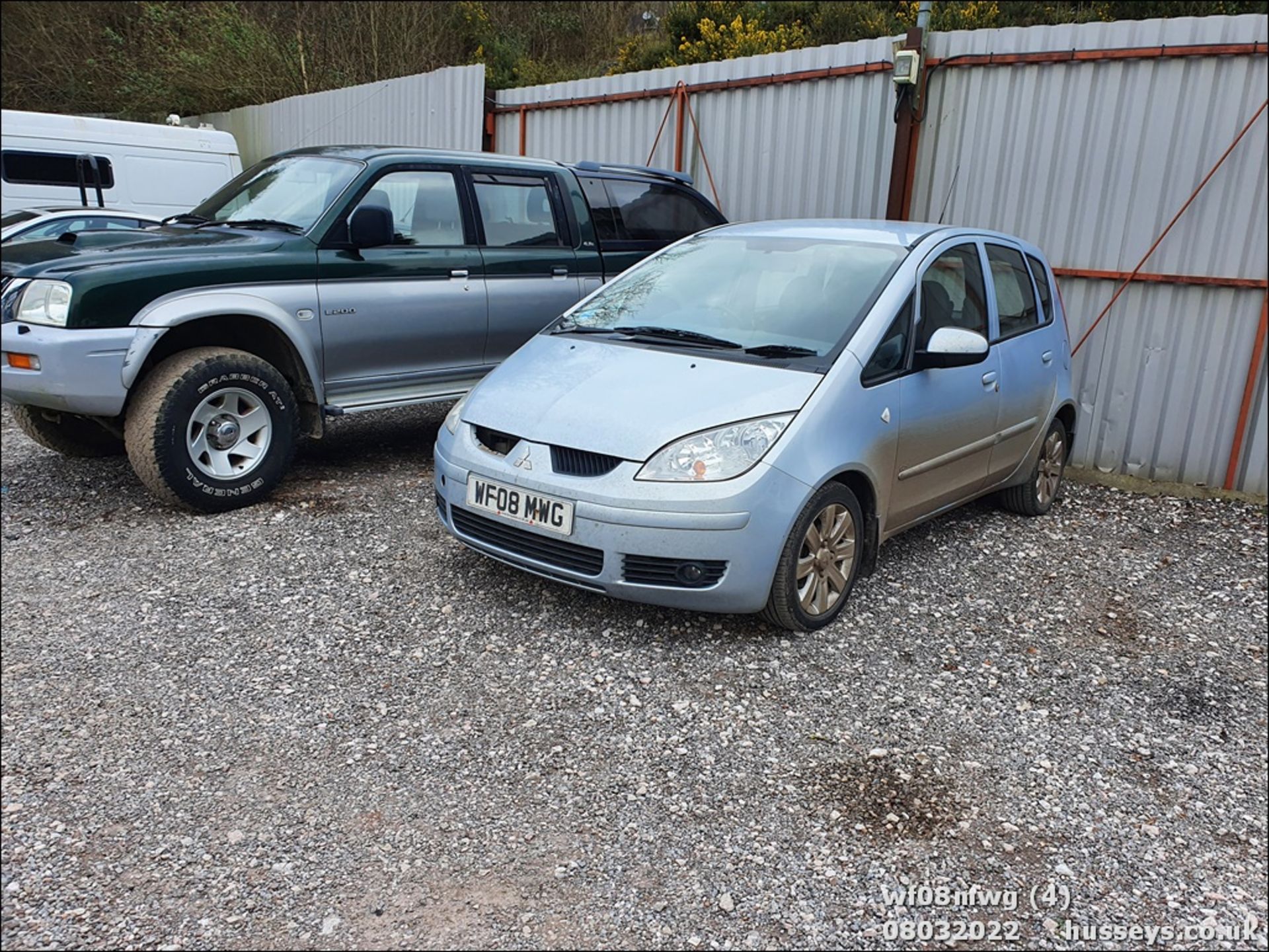 08/08 MITSUBISHI COLT CZ2 DI-D AMT - 1493cc 5dr Hatchback (Blue, 150k) - Image 4 of 29