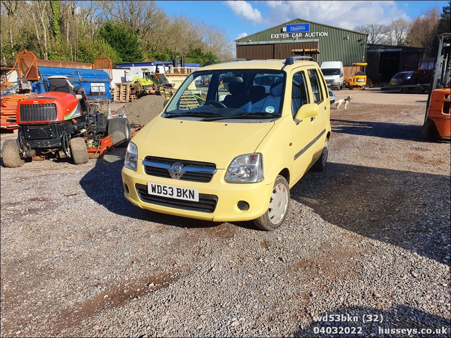 04/53 VAUXHALL AGILA ENJOY 16V - 1199cc 5dr Estate (Yellow) - Image 30 of 38