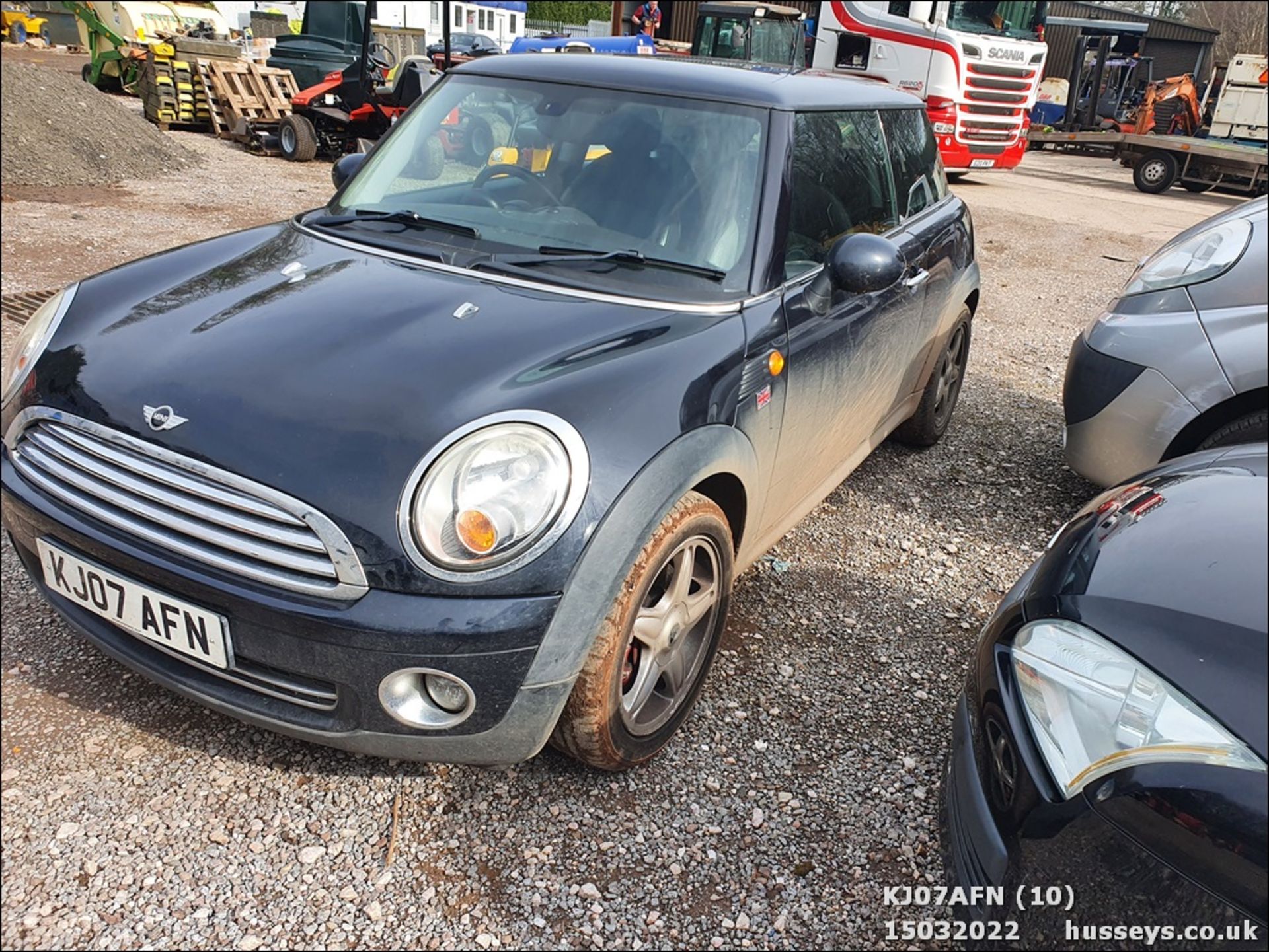 07/07 MINI COOPER - 1598cc 3dr Hatchback (Black, 92k) - Image 10 of 34