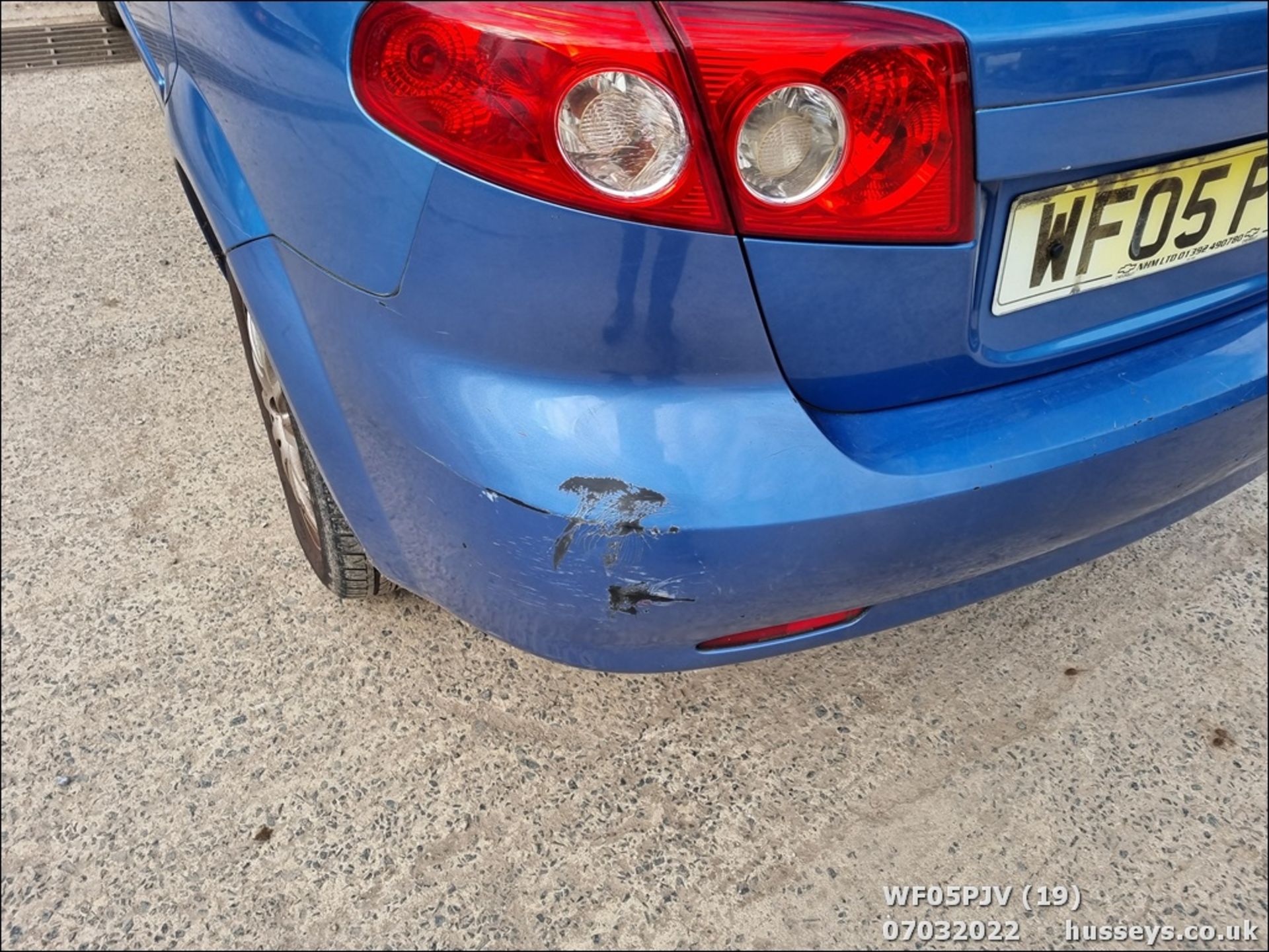 05/05 DAEWOO LACETTI SX - 1598cc 5dr Hatchback (Blue, 80k) - Image 19 of 39