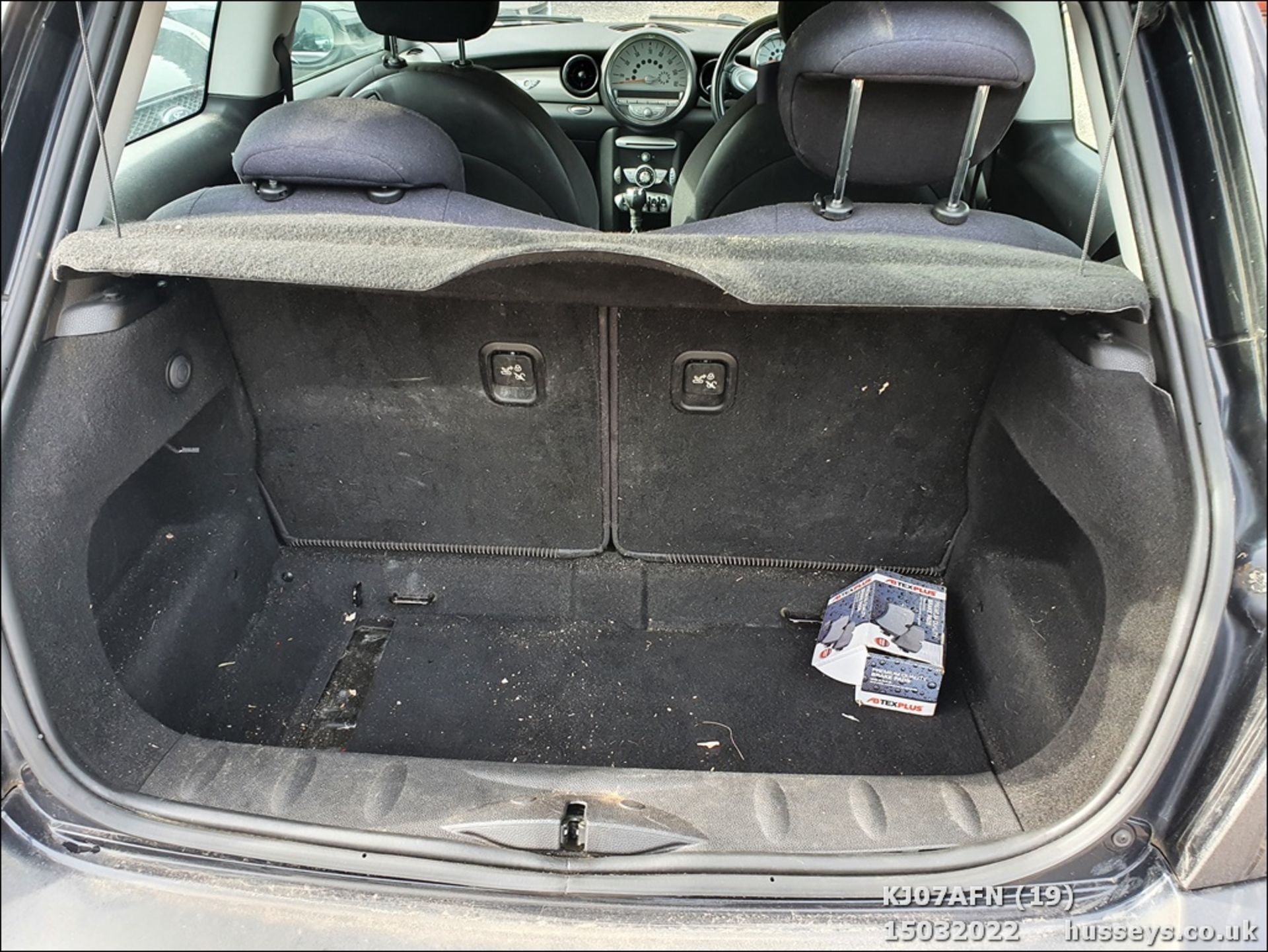 07/07 MINI COOPER - 1598cc 3dr Hatchback (Black, 92k) - Image 19 of 34
