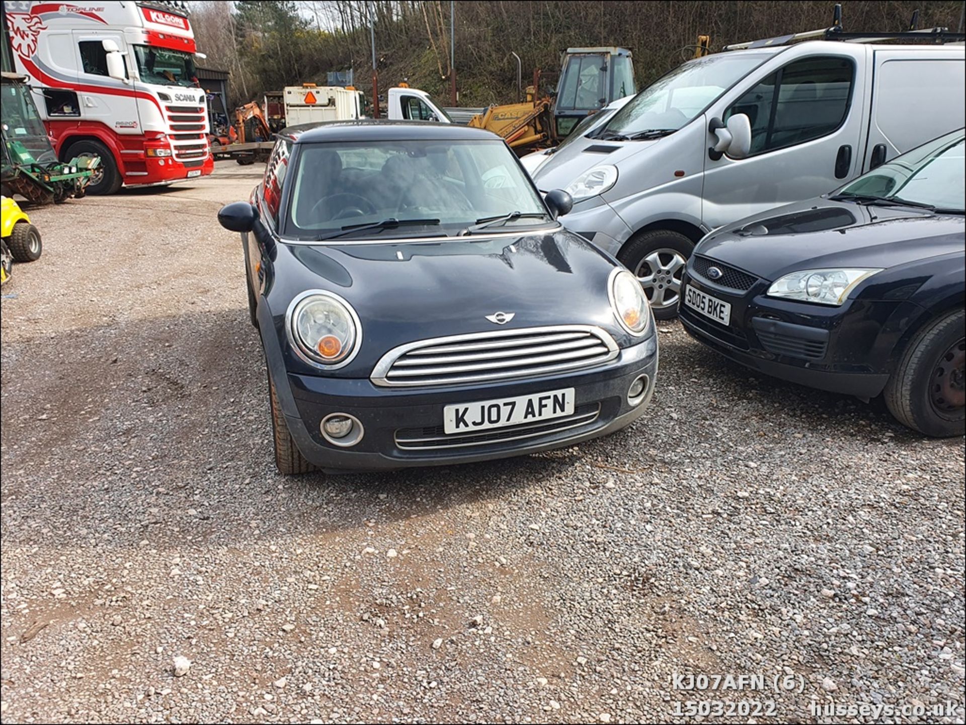 07/07 MINI COOPER - 1598cc 3dr Hatchback (Black, 92k) - Image 6 of 34