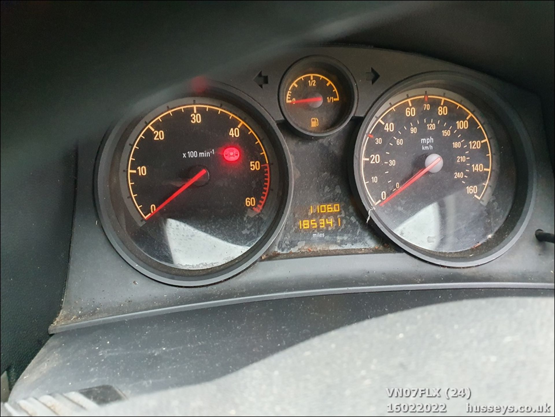 07/07 VAUXHALL ASTRA LIFE CDTI - 1248cc 5dr Hatchback (Blue, 185k) - Image 24 of 27