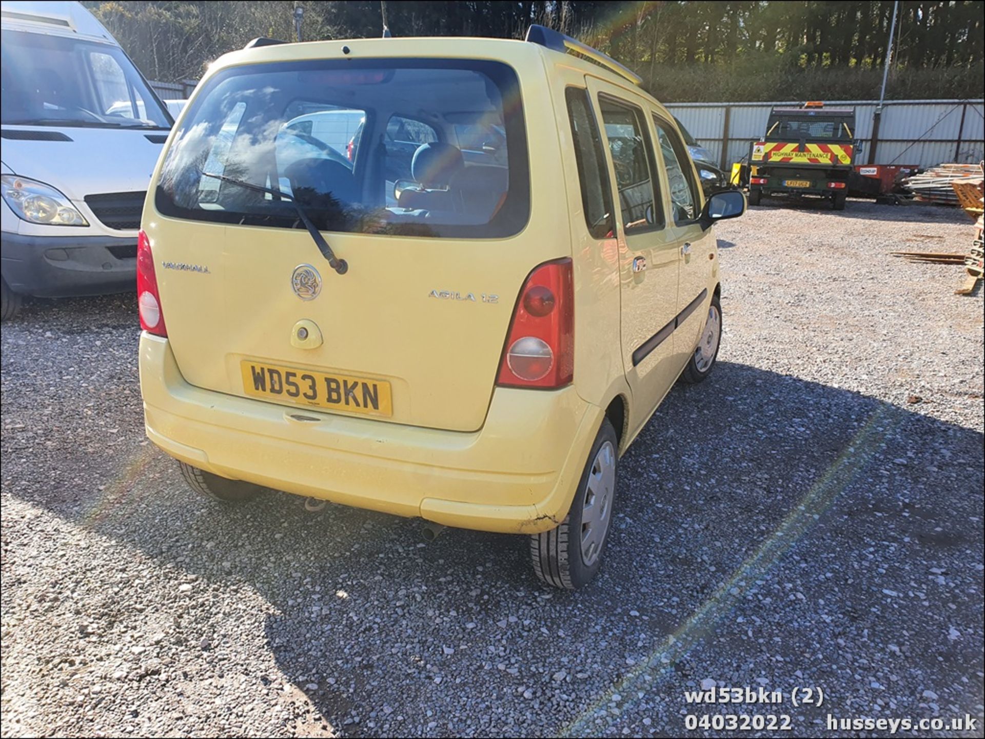 04/53 VAUXHALL AGILA ENJOY 16V - 1199cc 5dr Estate (Yellow) - Image 3 of 38