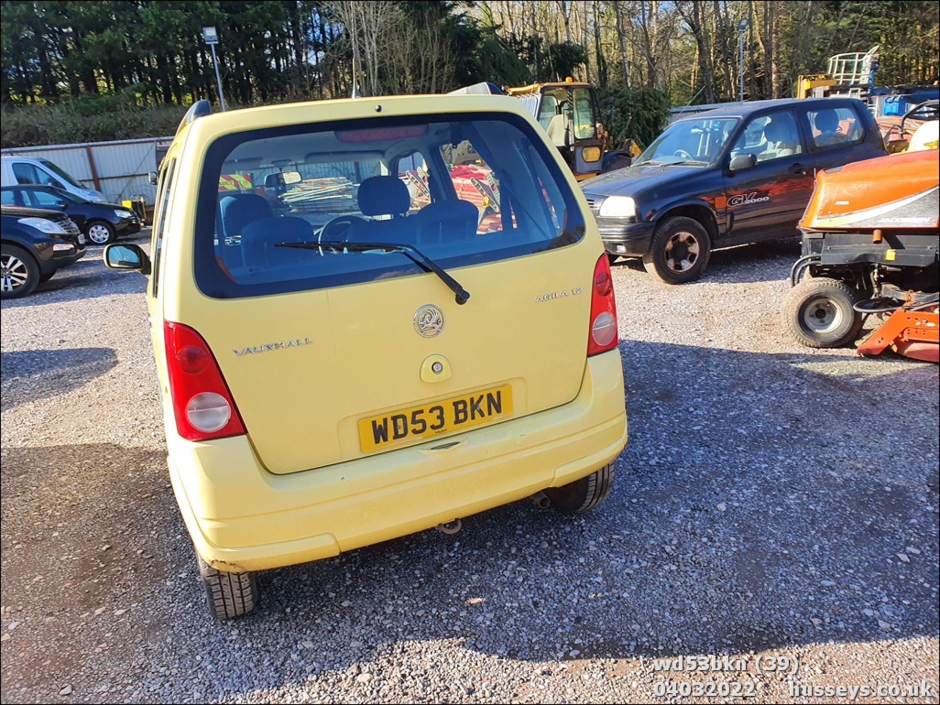 04/53 VAUXHALL AGILA ENJOY 16V - 1199cc 5dr Estate (Yellow) - Image 37 of 38