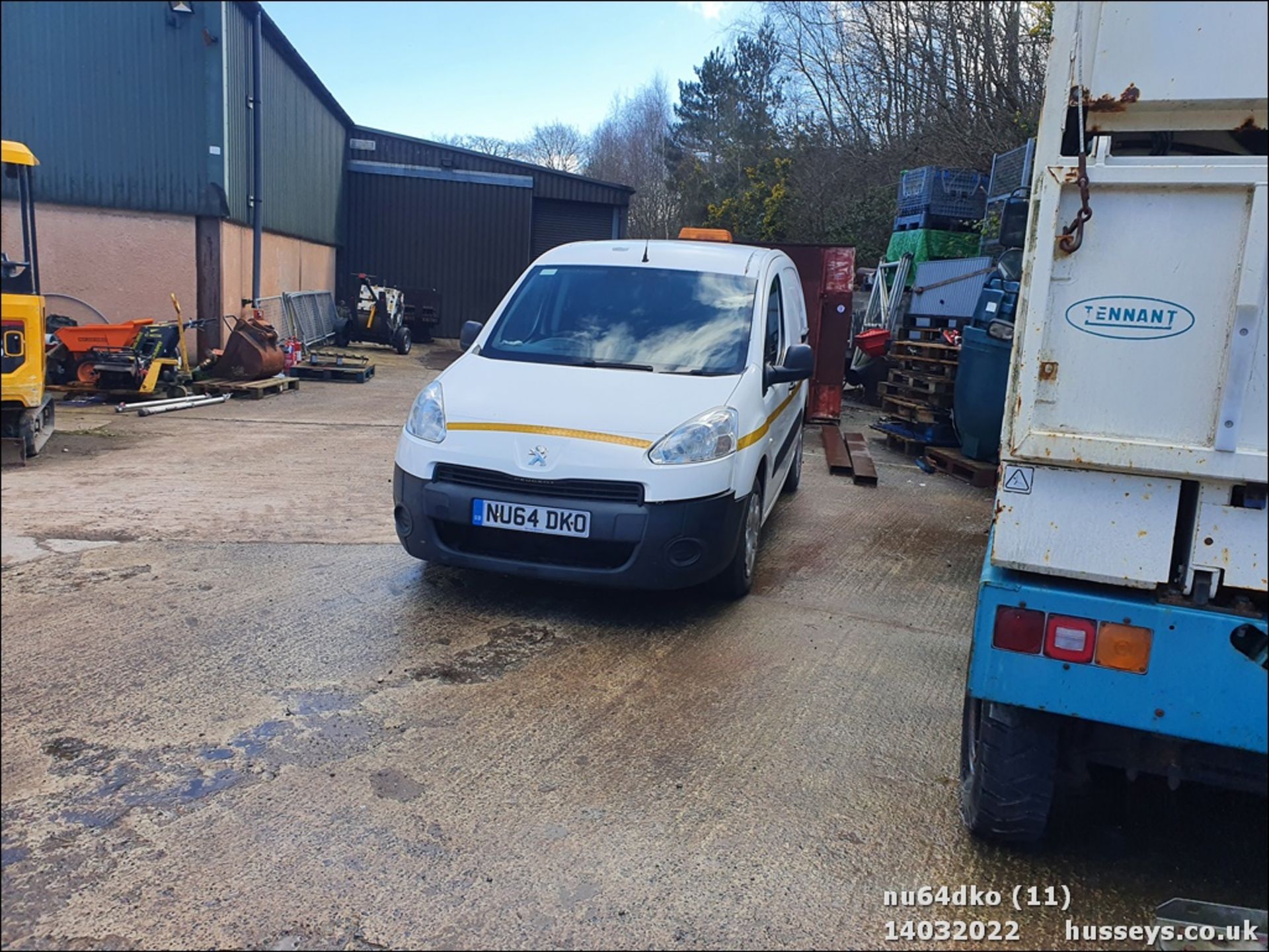 14/64 PEUGEOT PARTNER 850 S L1 HDI - 1560cc Van (White) - Image 11 of 30