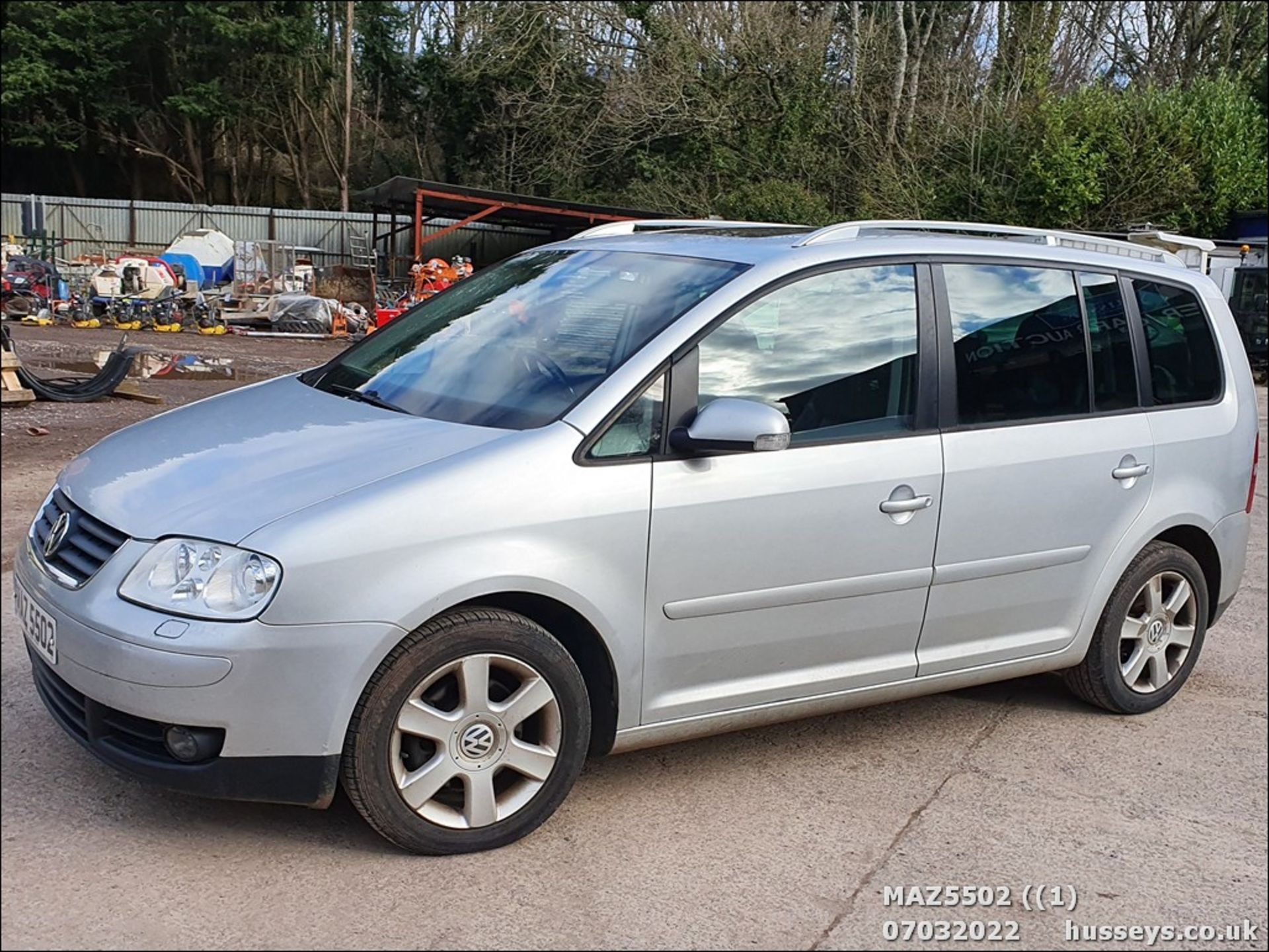 2004 VOLKSWAGEN TOURAN SPORT TDI AUTO - 1968cc 5dr MPV (Silver, 135k)