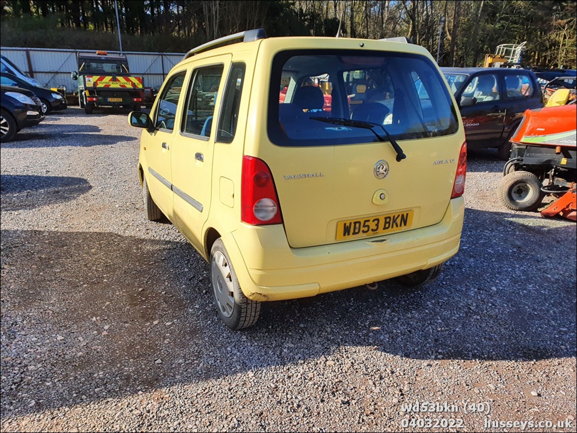 04/53 VAUXHALL AGILA ENJOY 16V - 1199cc 5dr Estate (Yellow) - Image 38 of 38