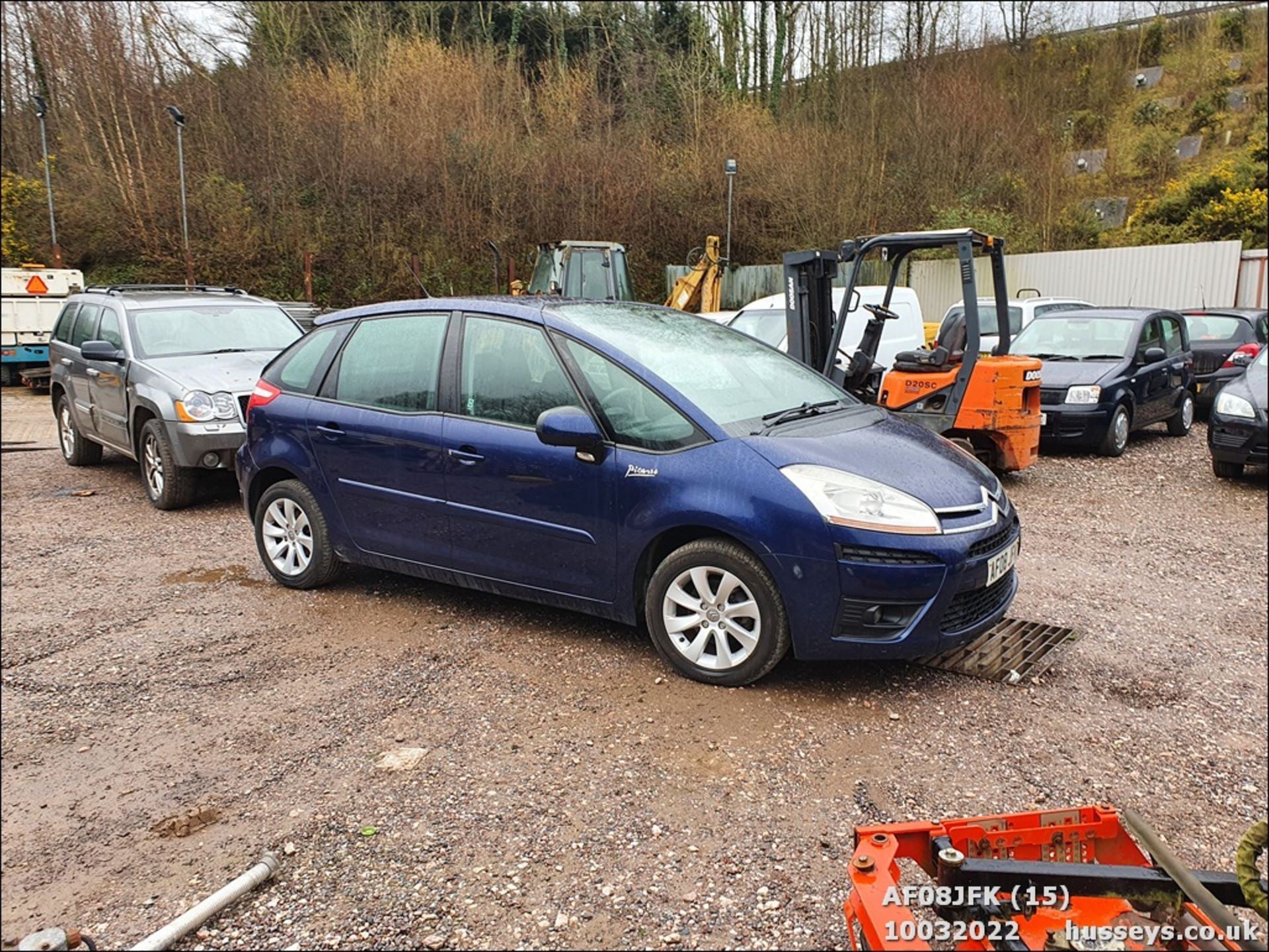 08/08 CITROEN C4 PICASSO 5 VTR+ - 1798cc 5dr MPV (Blue, 94k) - Image 15 of 34