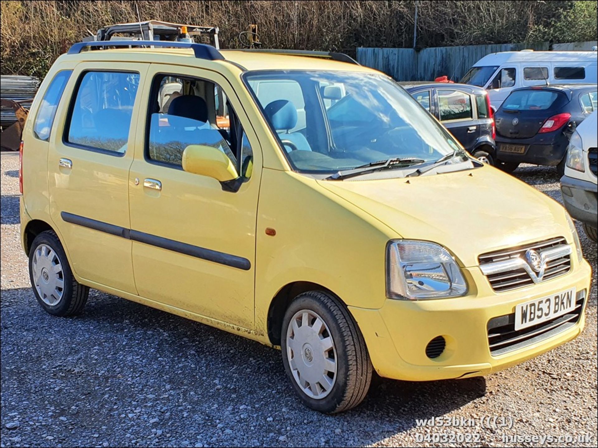 04/53 VAUXHALL AGILA ENJOY 16V - 1199cc 5dr Estate (Yellow)