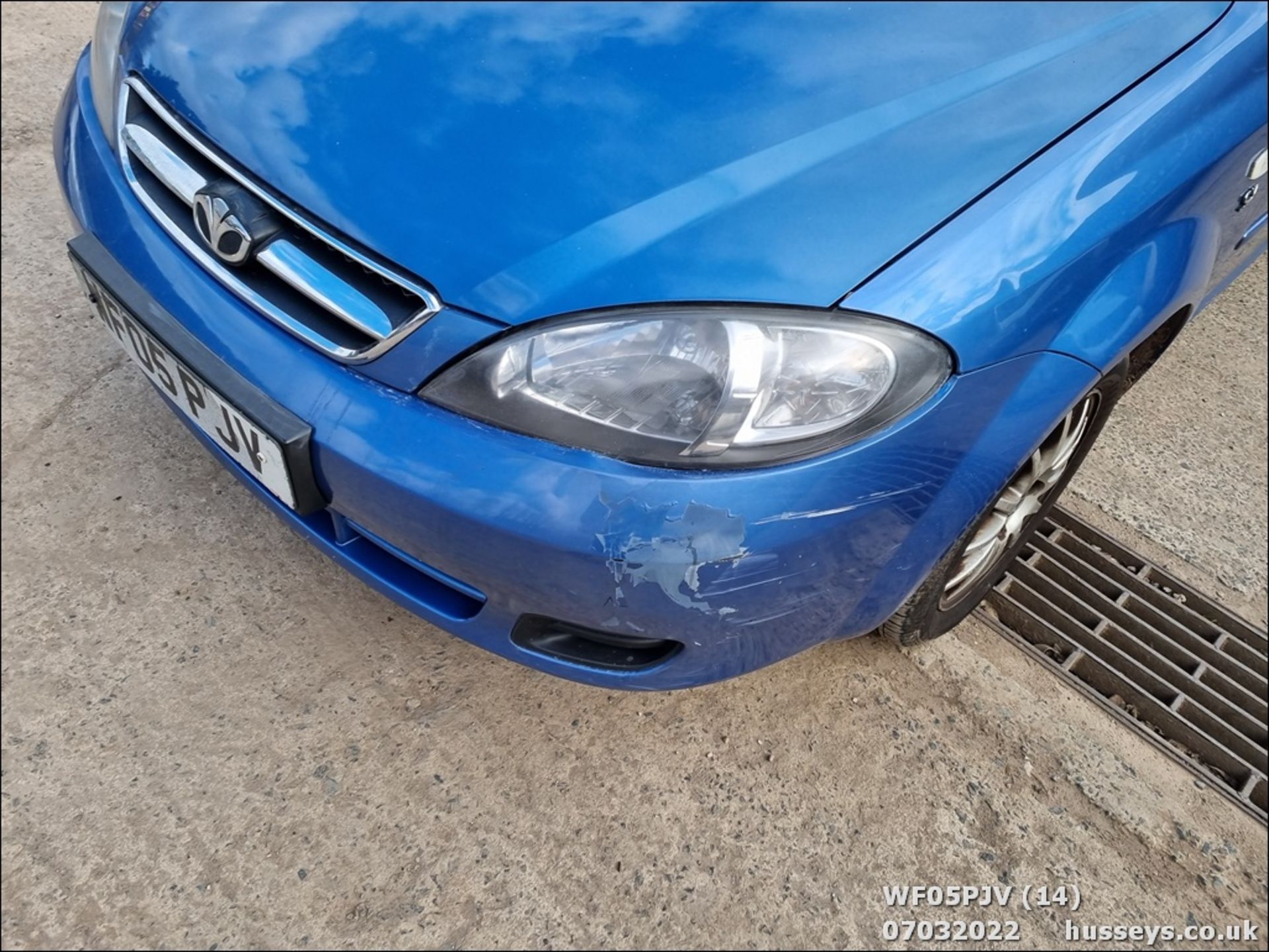 05/05 DAEWOO LACETTI SX - 1598cc 5dr Hatchback (Blue, 80k) - Image 14 of 39