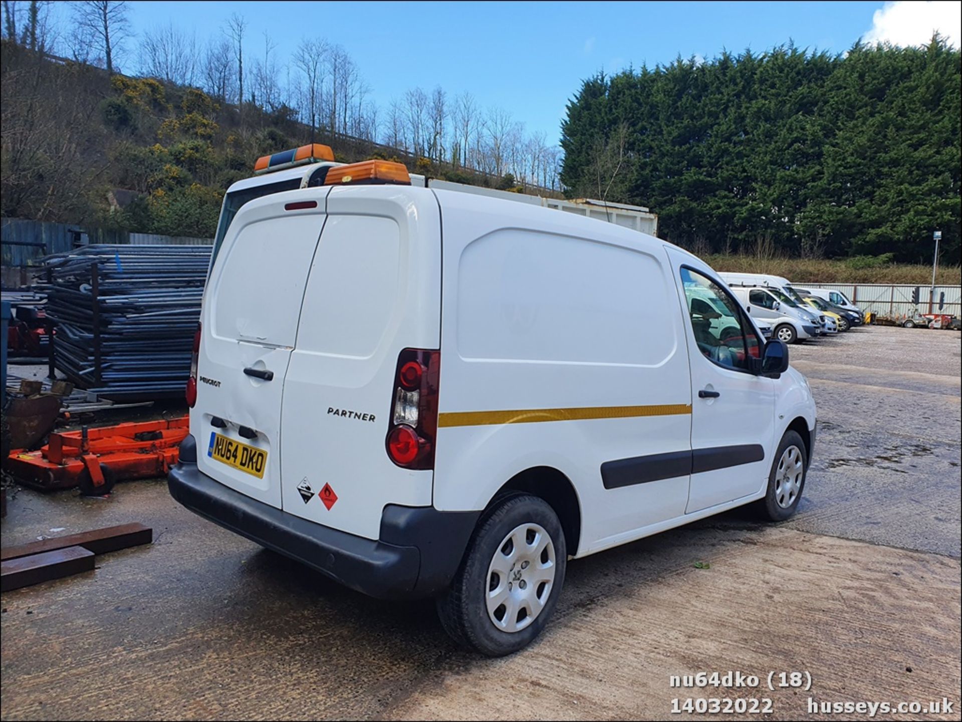 14/64 PEUGEOT PARTNER 850 S L1 HDI - 1560cc Van (White) - Image 18 of 30