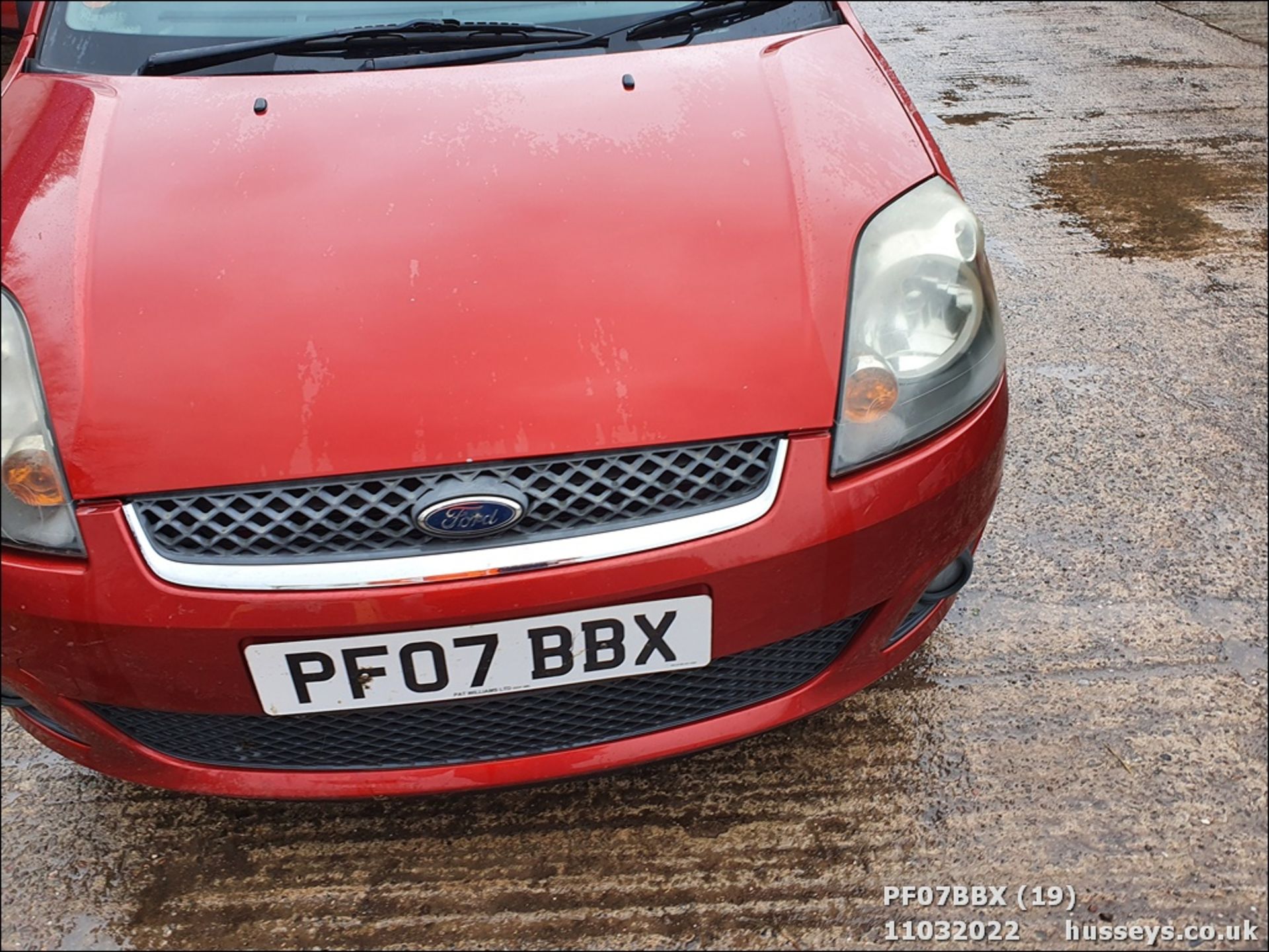07/07 FORD FIESTA GHIA TDCI - 1399cc 5dr Hatchback (Red, 112k) - Image 19 of 37