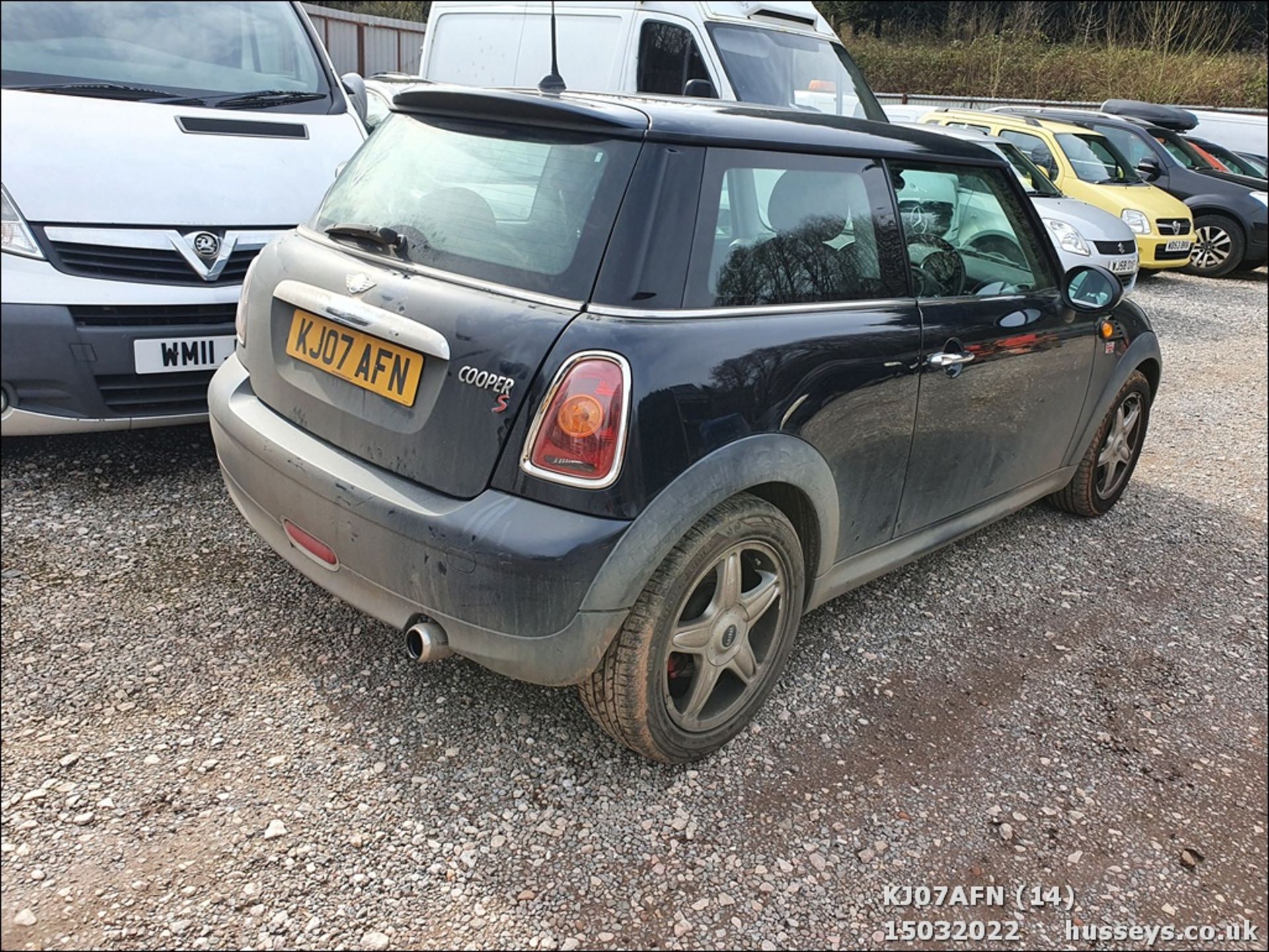 07/07 MINI COOPER - 1598cc 3dr Hatchback (Black, 92k) - Image 14 of 34