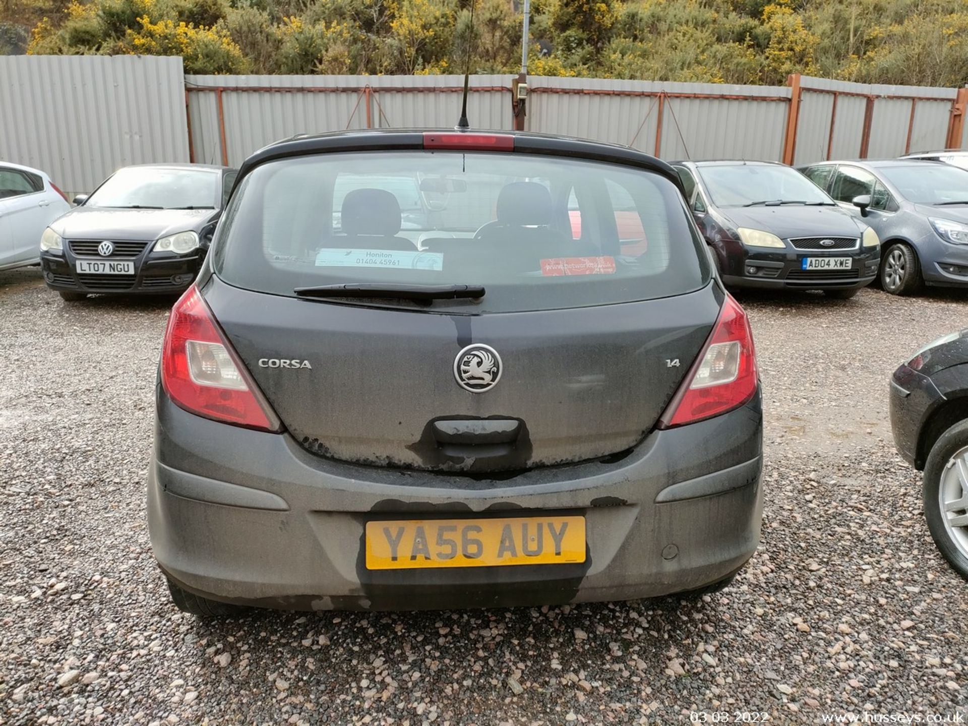 07/56 VAUXHALL CORSA CLUB A/C - 1364cc 5dr Hatchback (Black) - Image 12 of 23