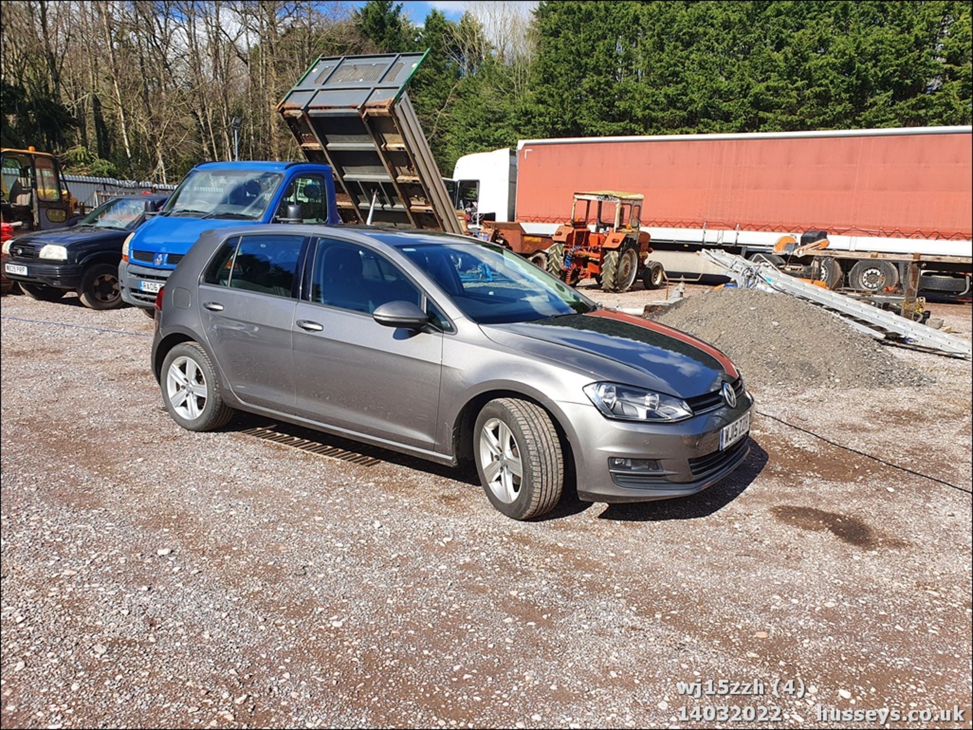 15/15 VOLKSWAGEN GOLF MATCH TDI BMT - 1598cc 5dr Hatchback (Grey, 77k) - Image 5 of 38