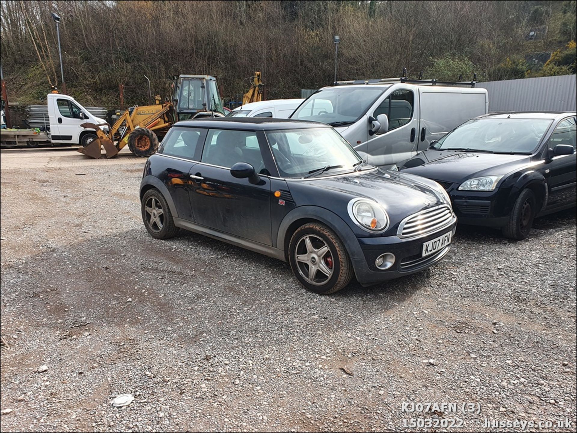 07/07 MINI COOPER - 1598cc 3dr Hatchback (Black, 92k) - Image 3 of 34