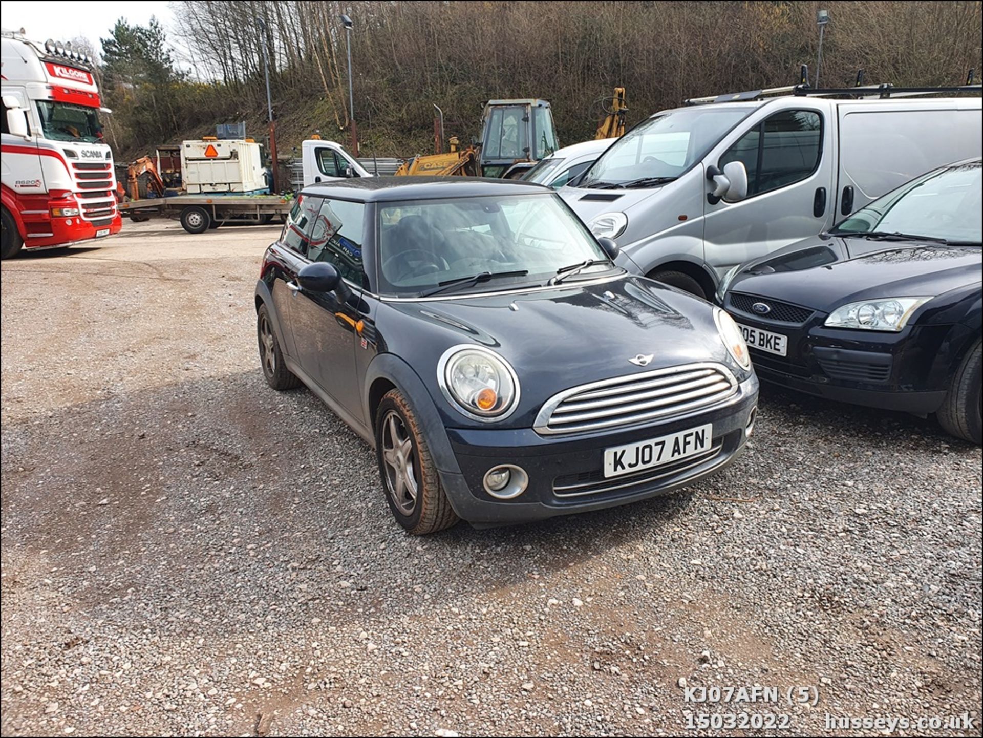 07/07 MINI COOPER - 1598cc 3dr Hatchback (Black, 92k) - Image 5 of 34