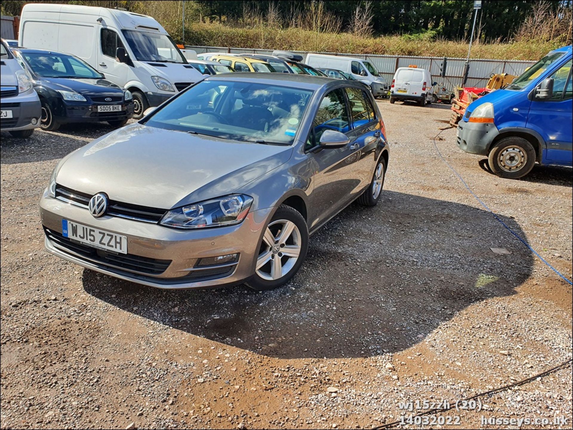 15/15 VOLKSWAGEN GOLF MATCH TDI BMT - 1598cc 5dr Hatchback (Grey, 77k) - Image 21 of 38