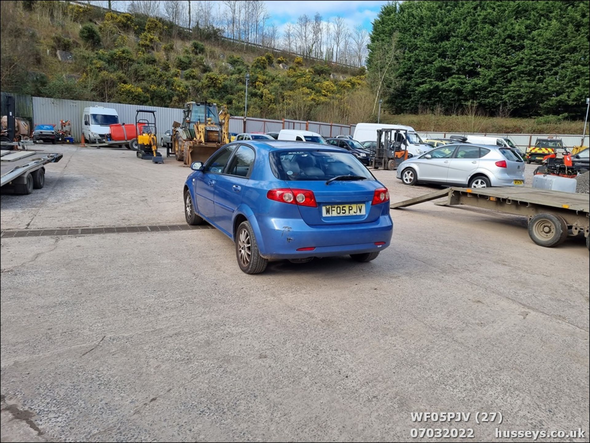 05/05 DAEWOO LACETTI SX - 1598cc 5dr Hatchback (Blue, 80k) - Image 27 of 39