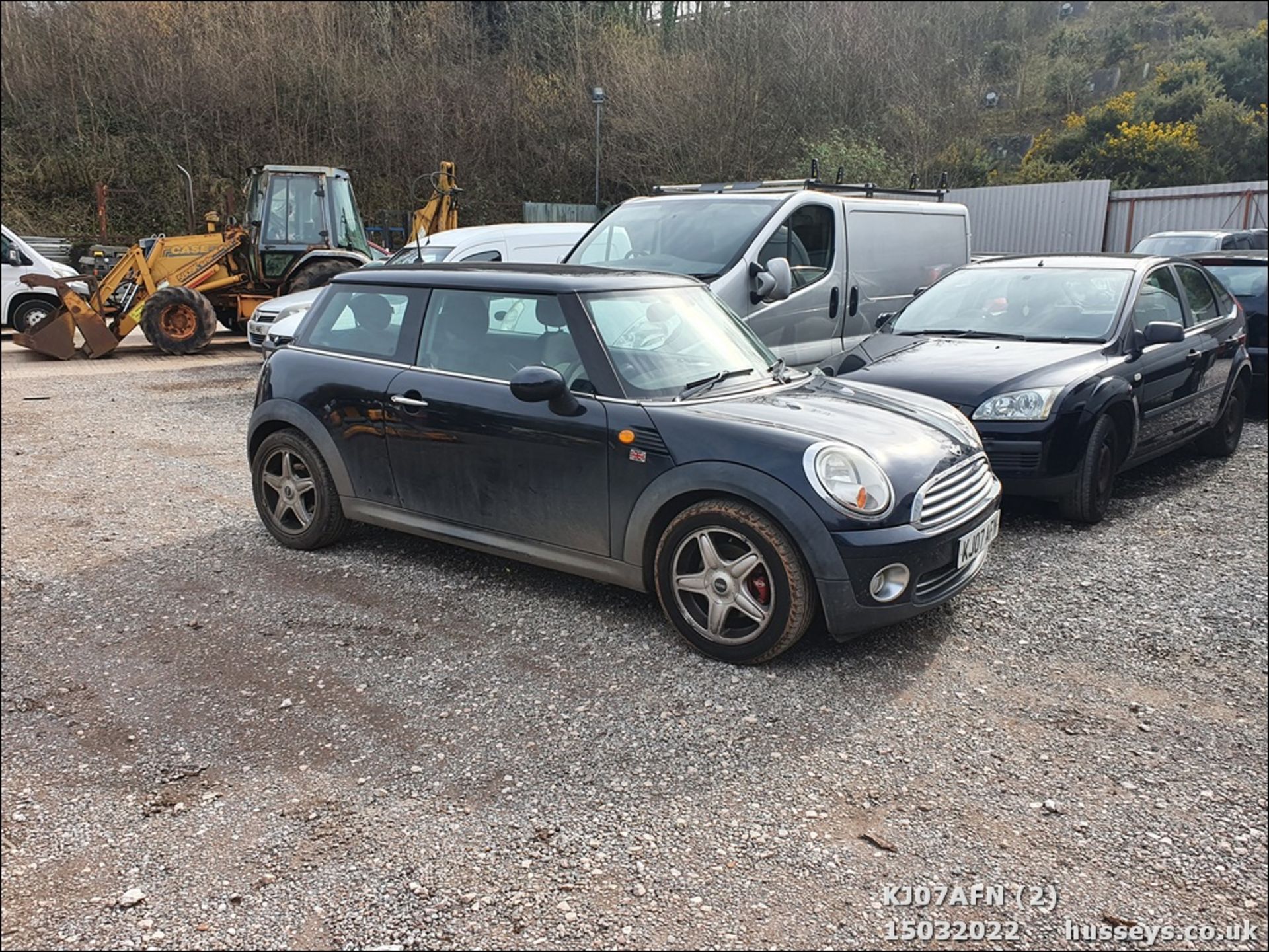 07/07 MINI COOPER - 1598cc 3dr Hatchback (Black, 92k) - Image 2 of 34