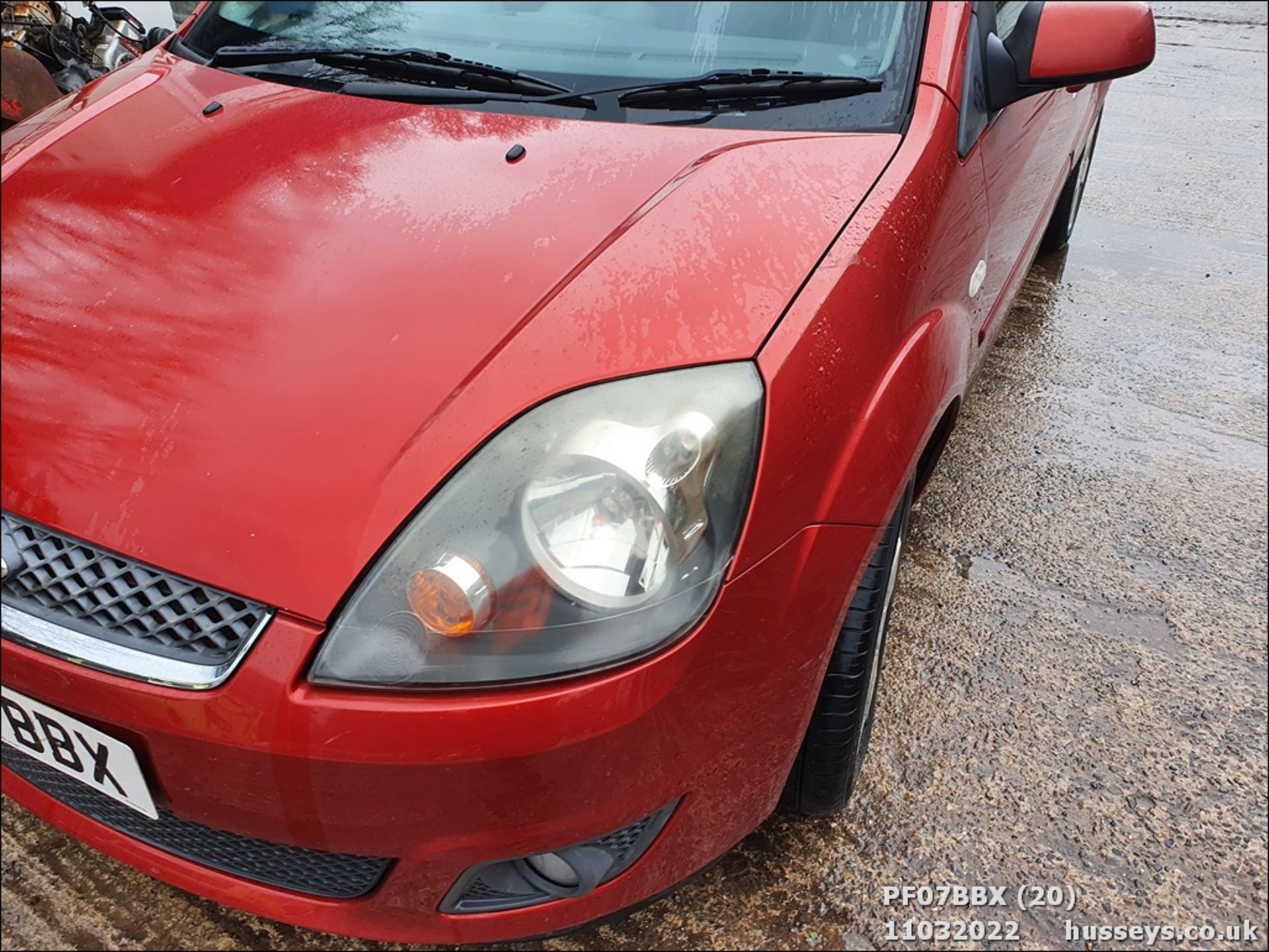 07/07 FORD FIESTA GHIA TDCI - 1399cc 5dr Hatchback (Red, 112k) - Image 20 of 37